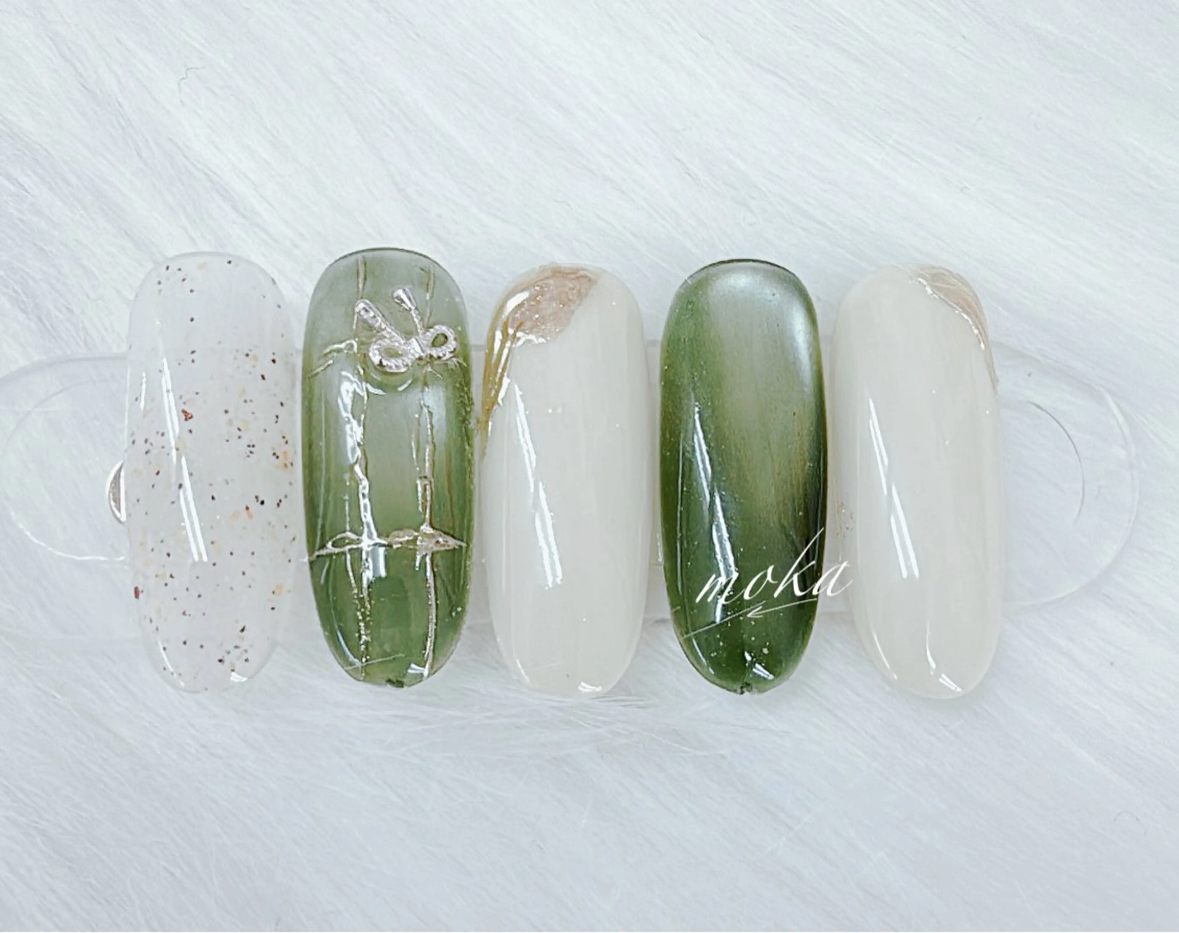 ネイル ハンドネイル ハンドケア 胡蝶蘭レディースサロ ンNailMOKAのネイルデザイン