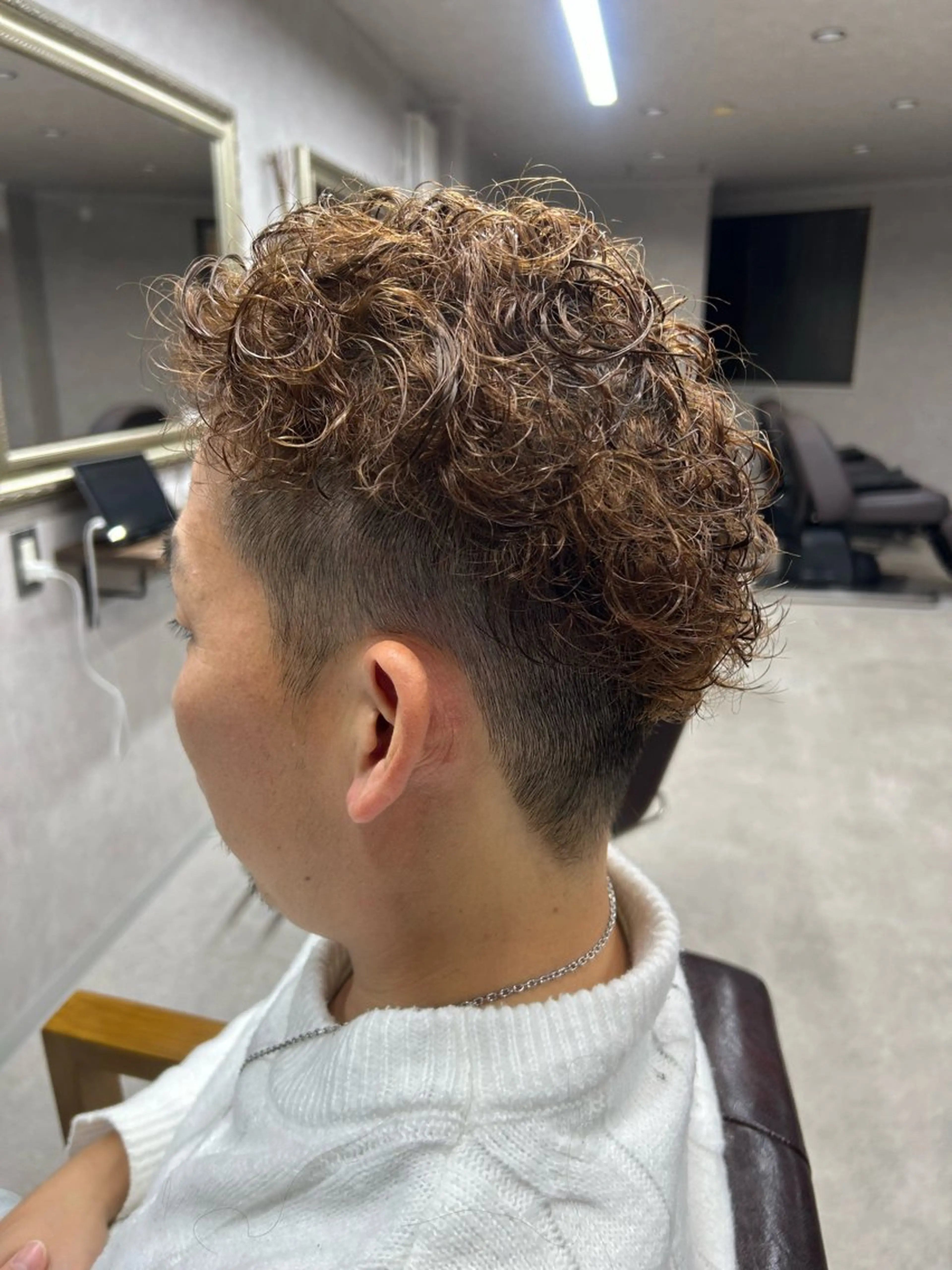 パーマ メンズ Lien 深井店のヘアスタイル