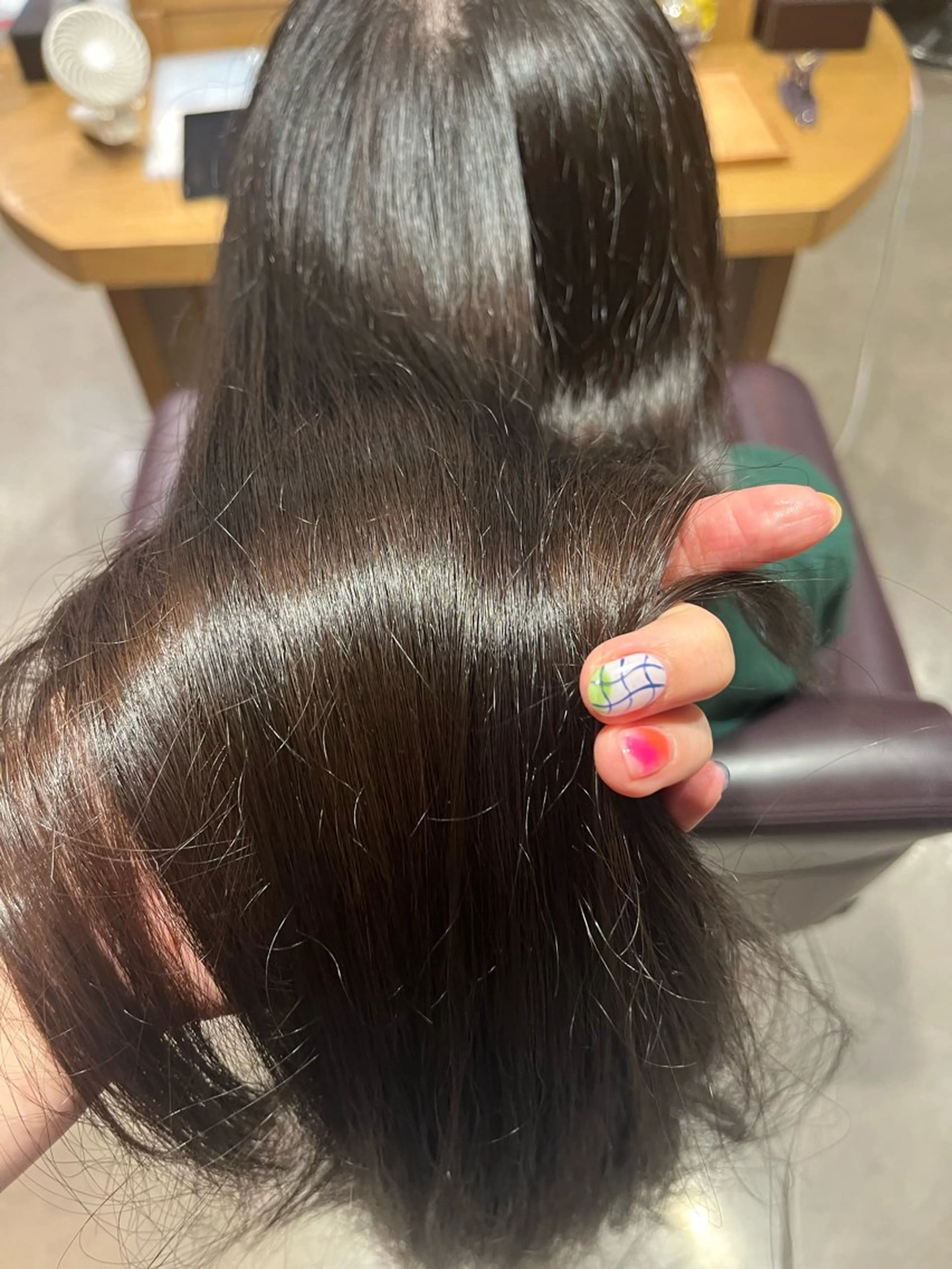 ロング トリートメント 田中 ひなりのヘアスタイル