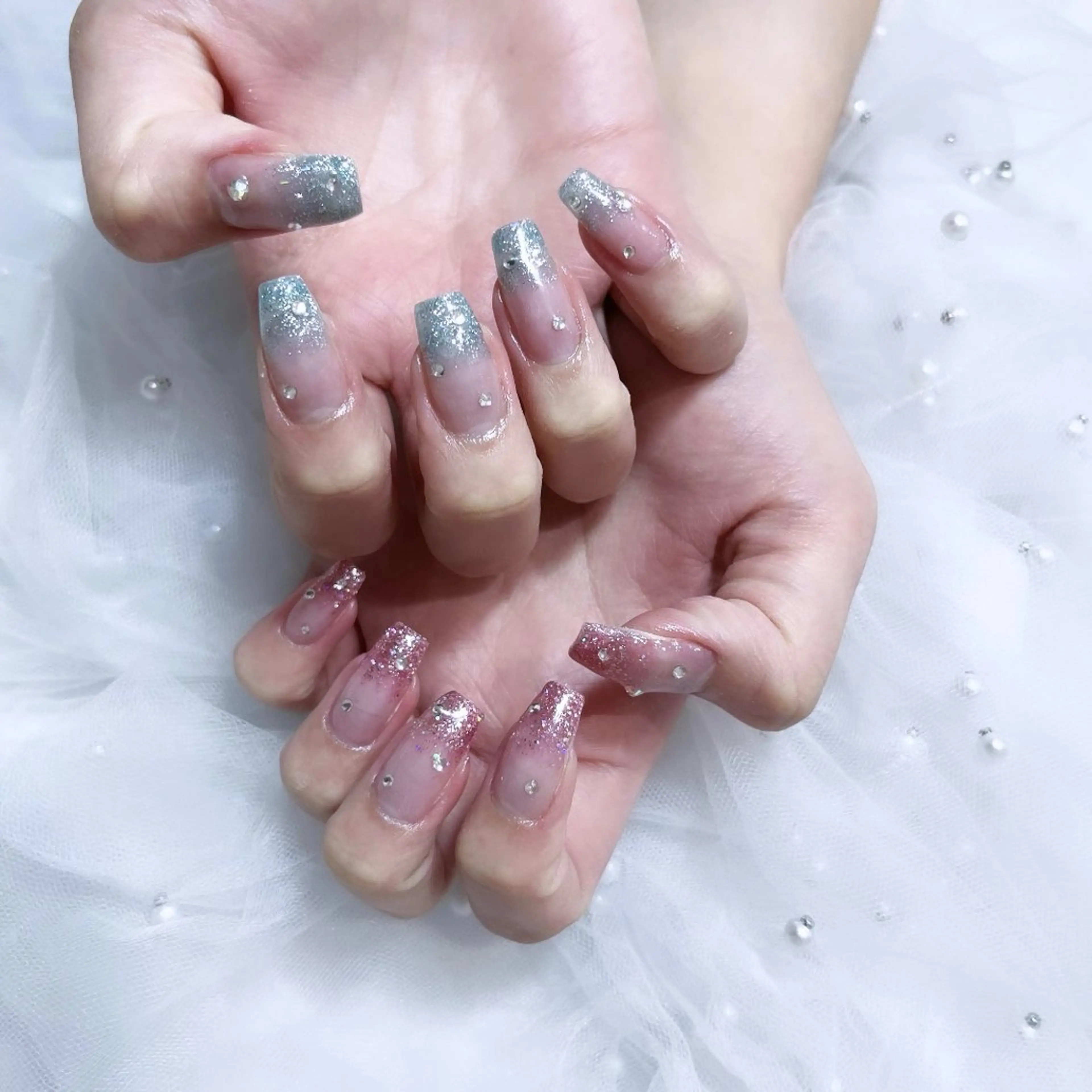 ワンカラーorラメグラ【オフあり】の写真