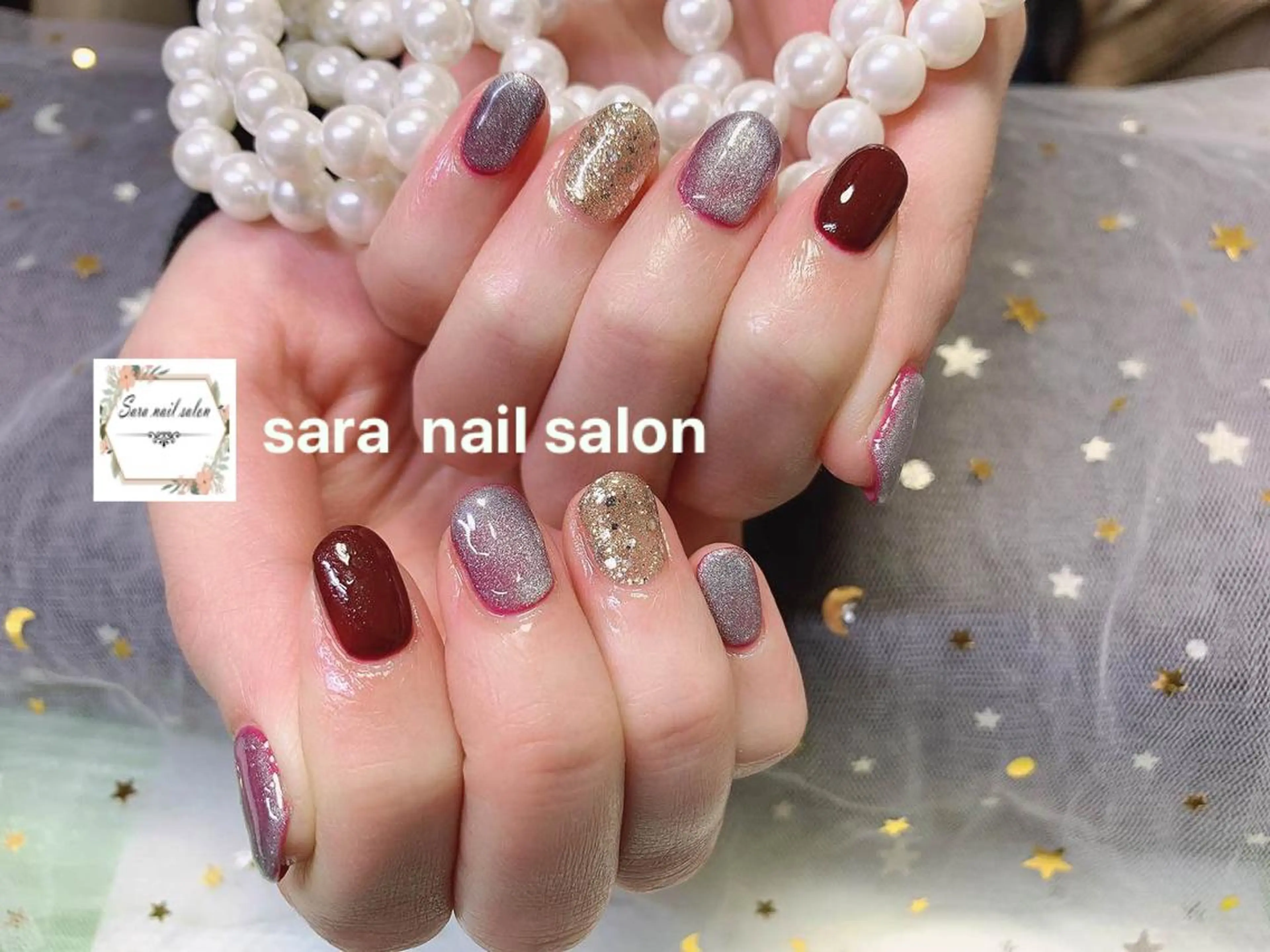 ネイル 小岩 Saraのネイルデザイン