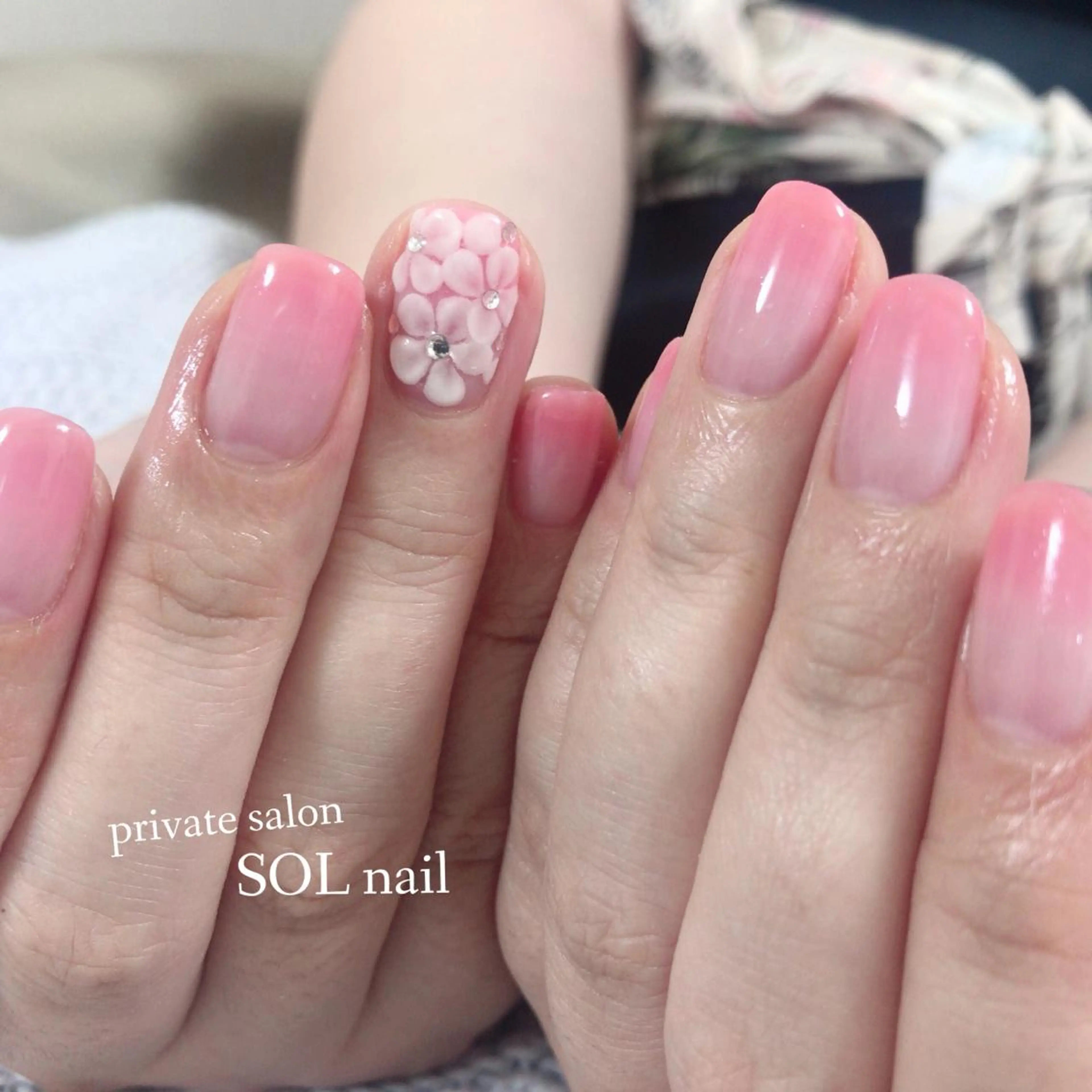 ネイル ブライダルネイル SOL NAILのネイルデザイン