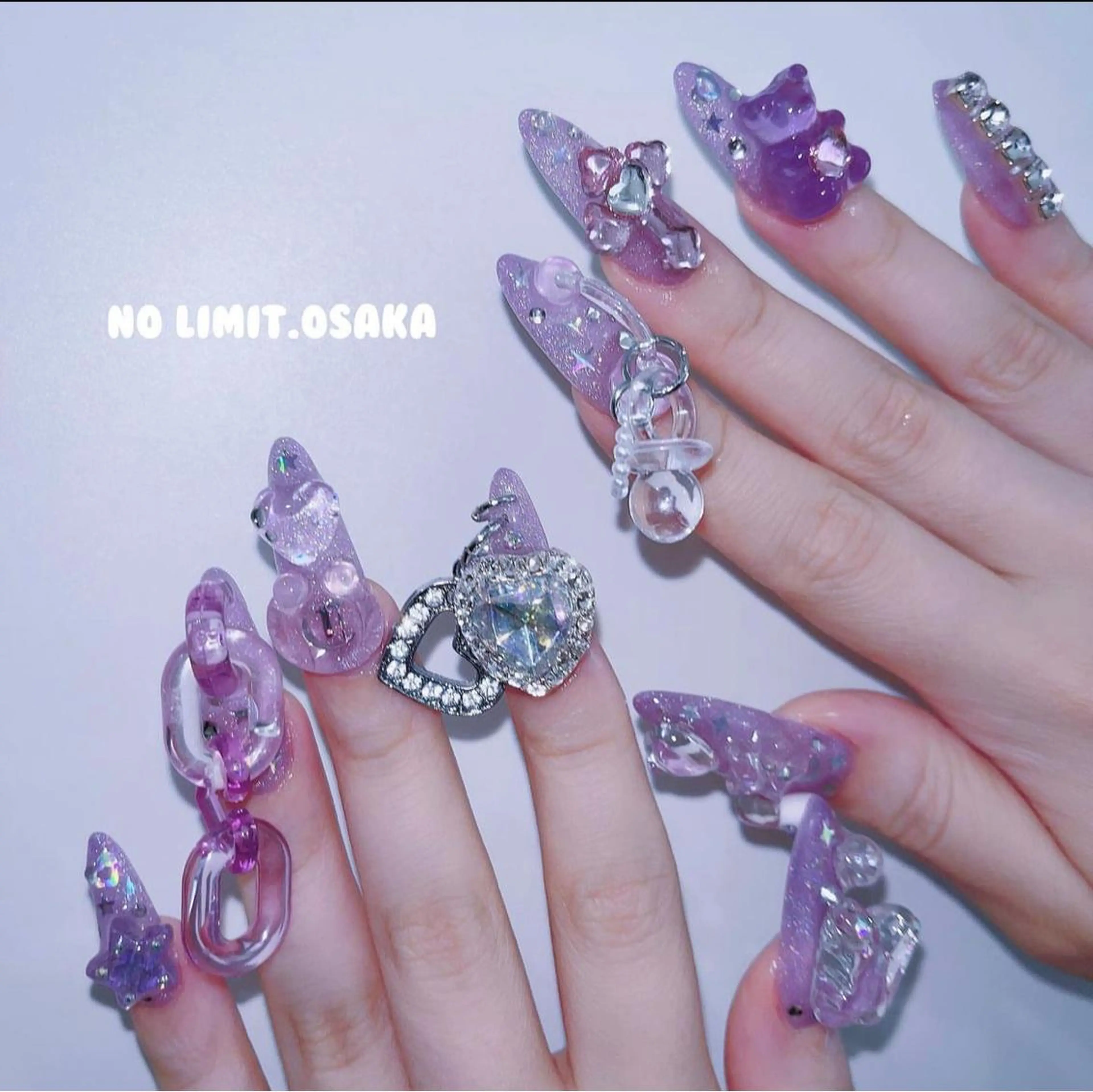 ネイル NOLIMIT Jr Nailistのネイルデザイン