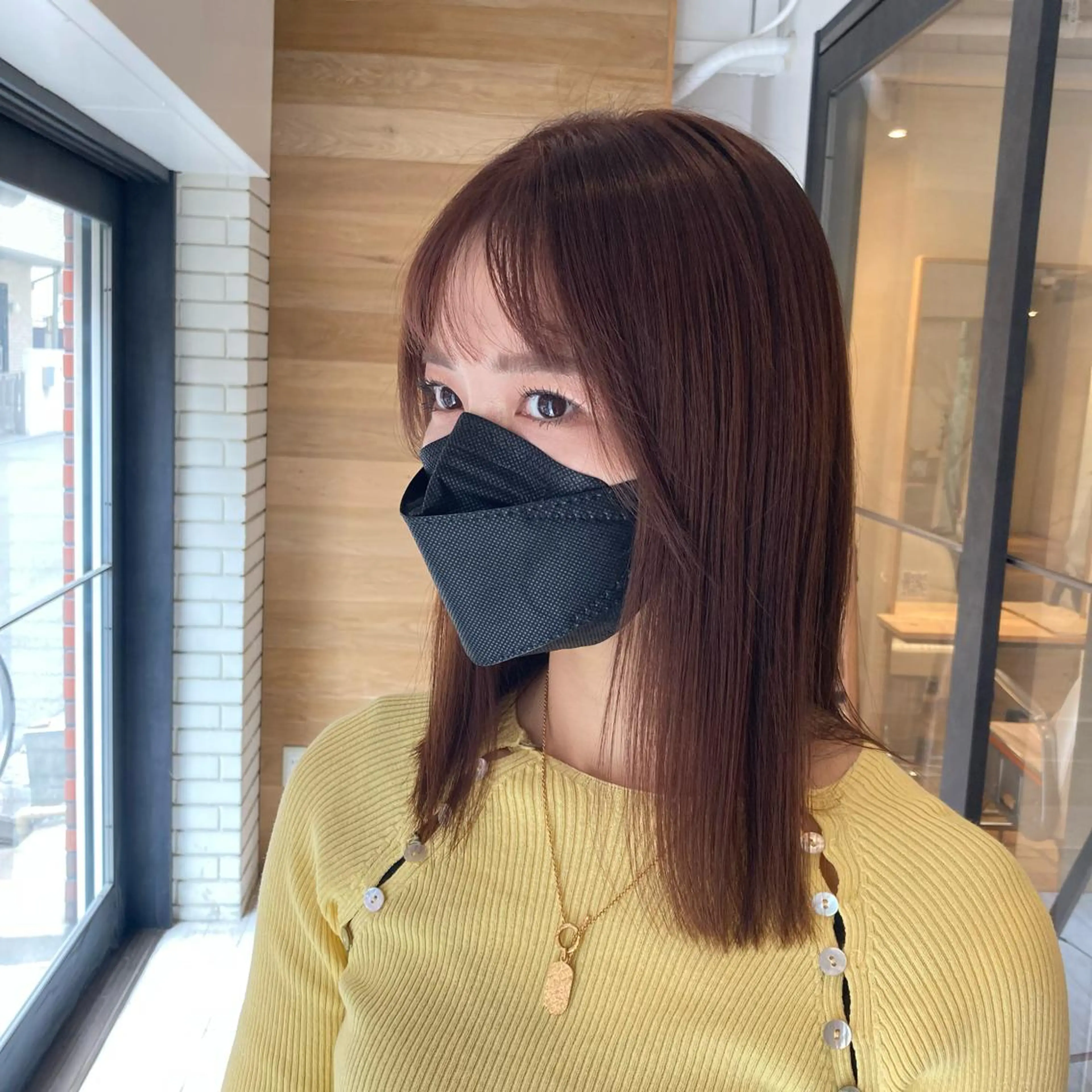 ミディアム カット トリートメント NEWI 京橋 京橋【tomomi】のヘアスタイル