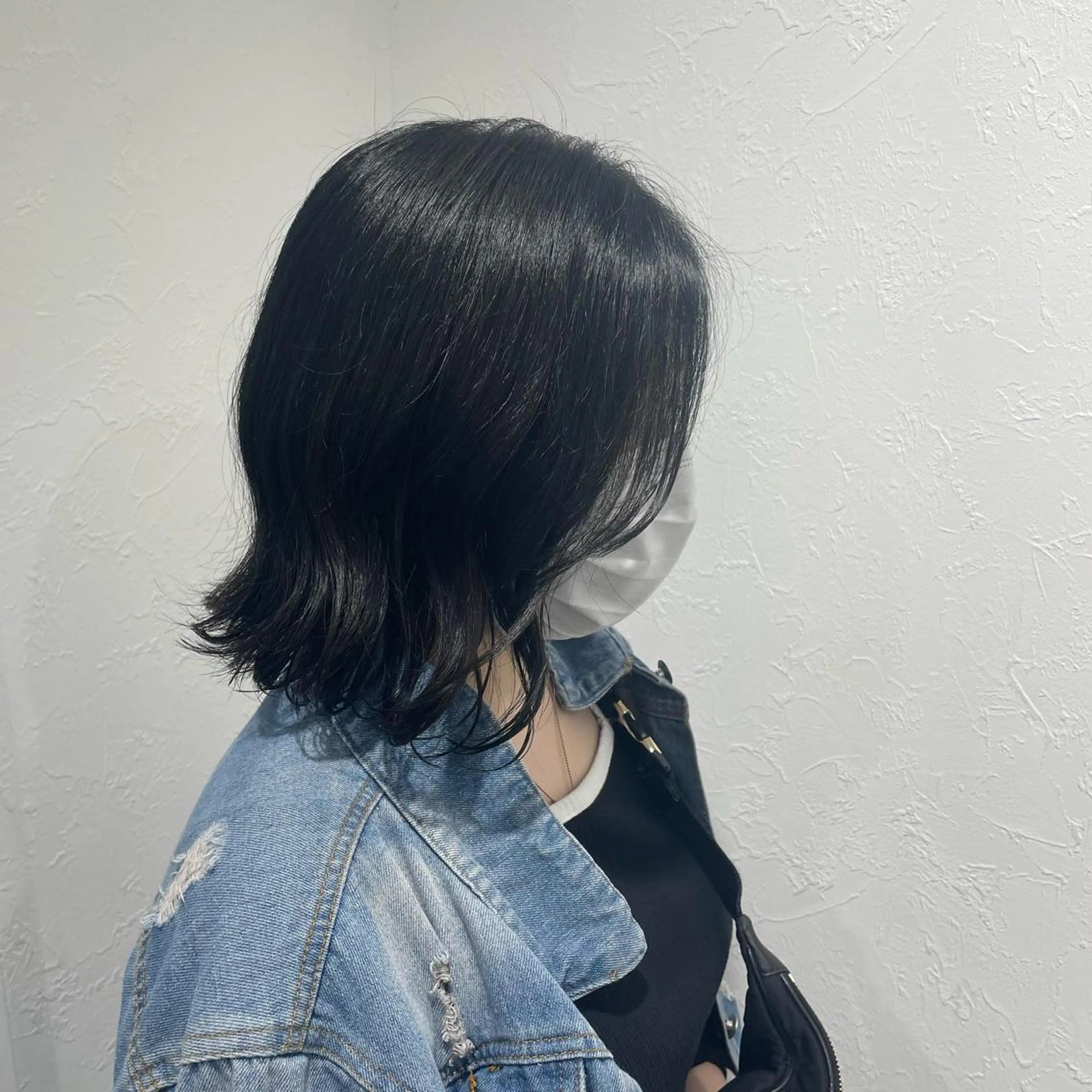 ミディアム カラー カット ヘアカラー トリートメント shiho .のヘアスタイル