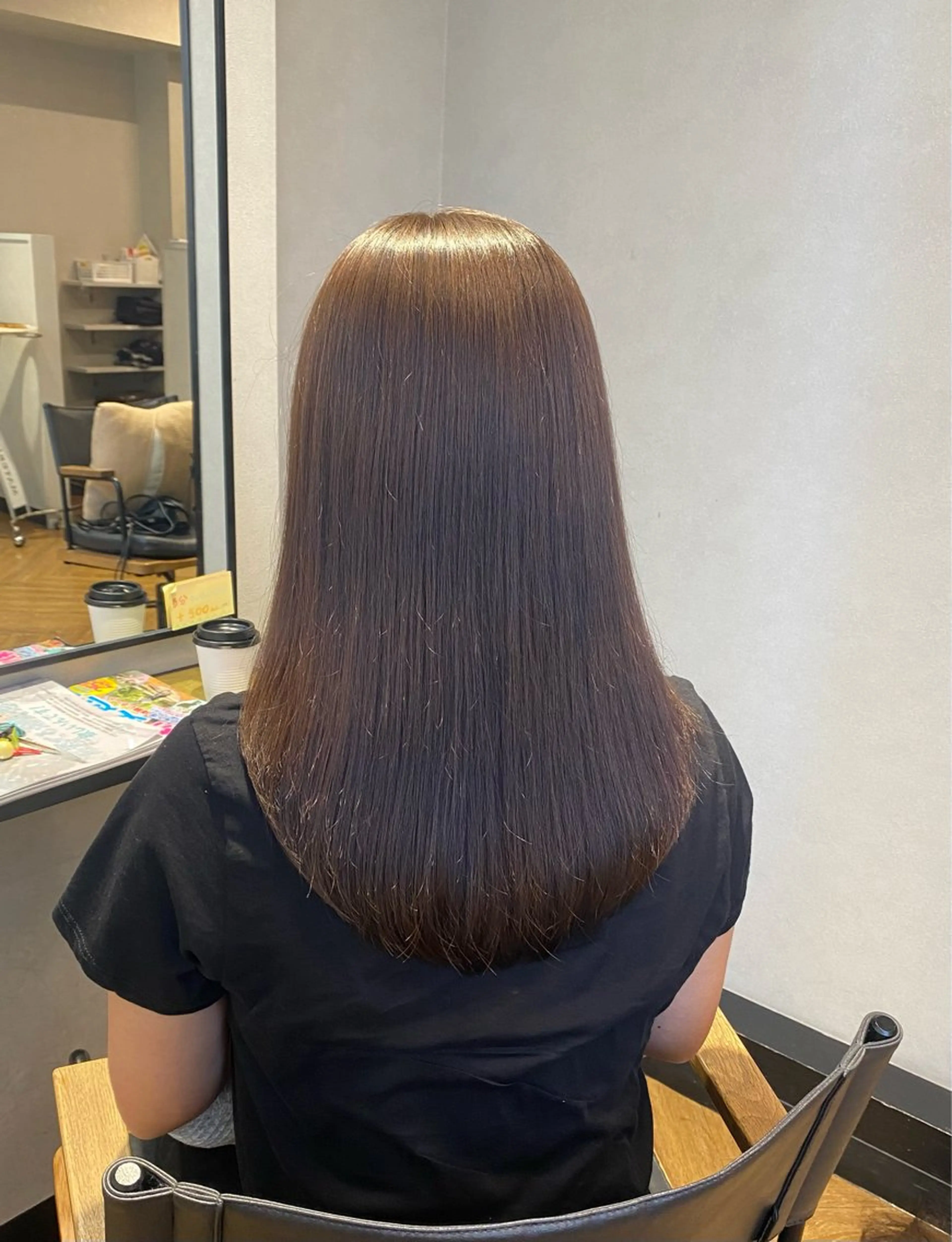 ミディアム カラー カット ヘアカラー MIREI /韓国風 ショート/大阪美容室のヘアスタイル