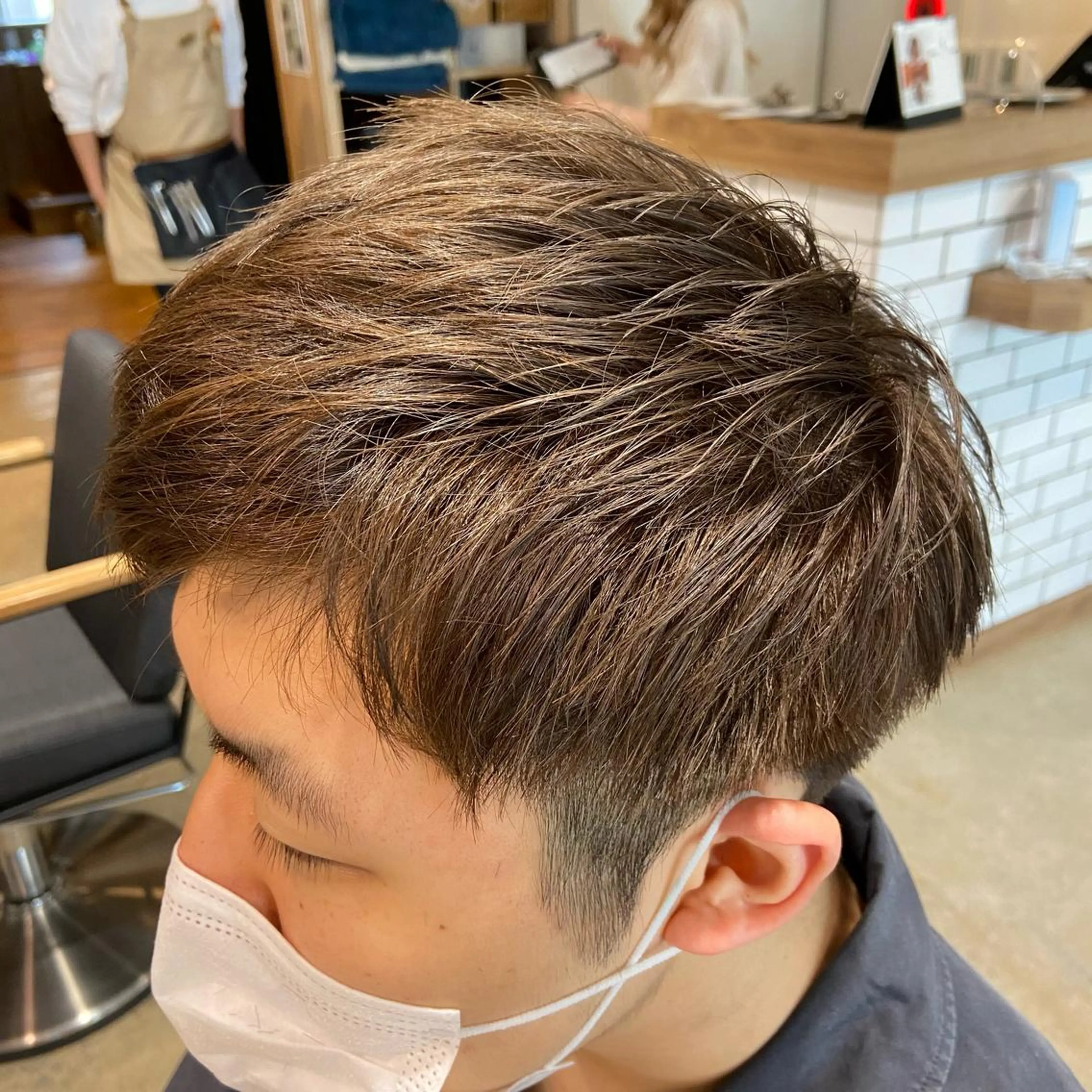 カラー メンズ 🌷レイヤーカット/ フルキシオリ🌷のヘアスタイル