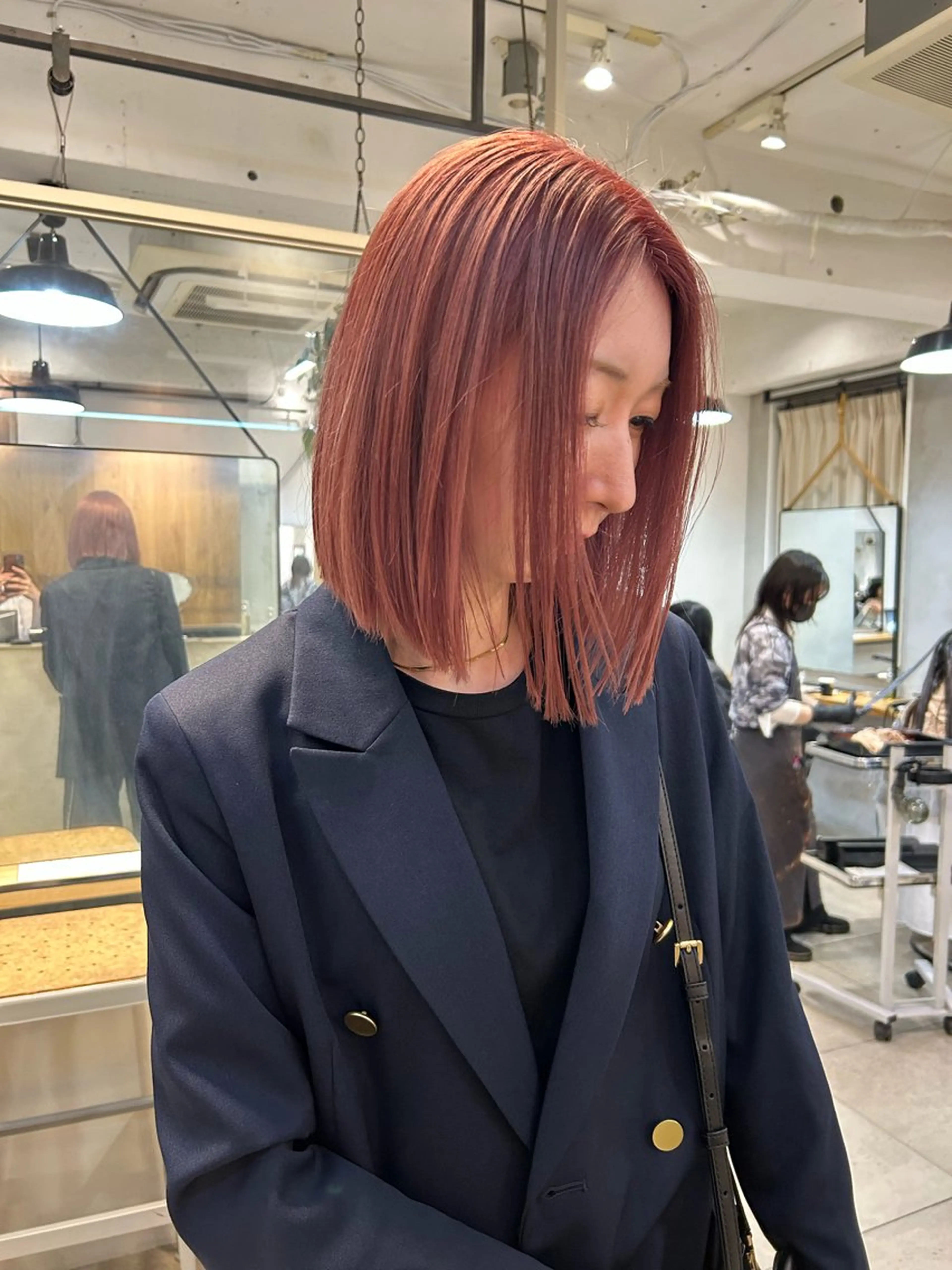 ショート カラー ヘアカラー じゅわっと暖色カラー 🍊Moemiのヘアスタイル