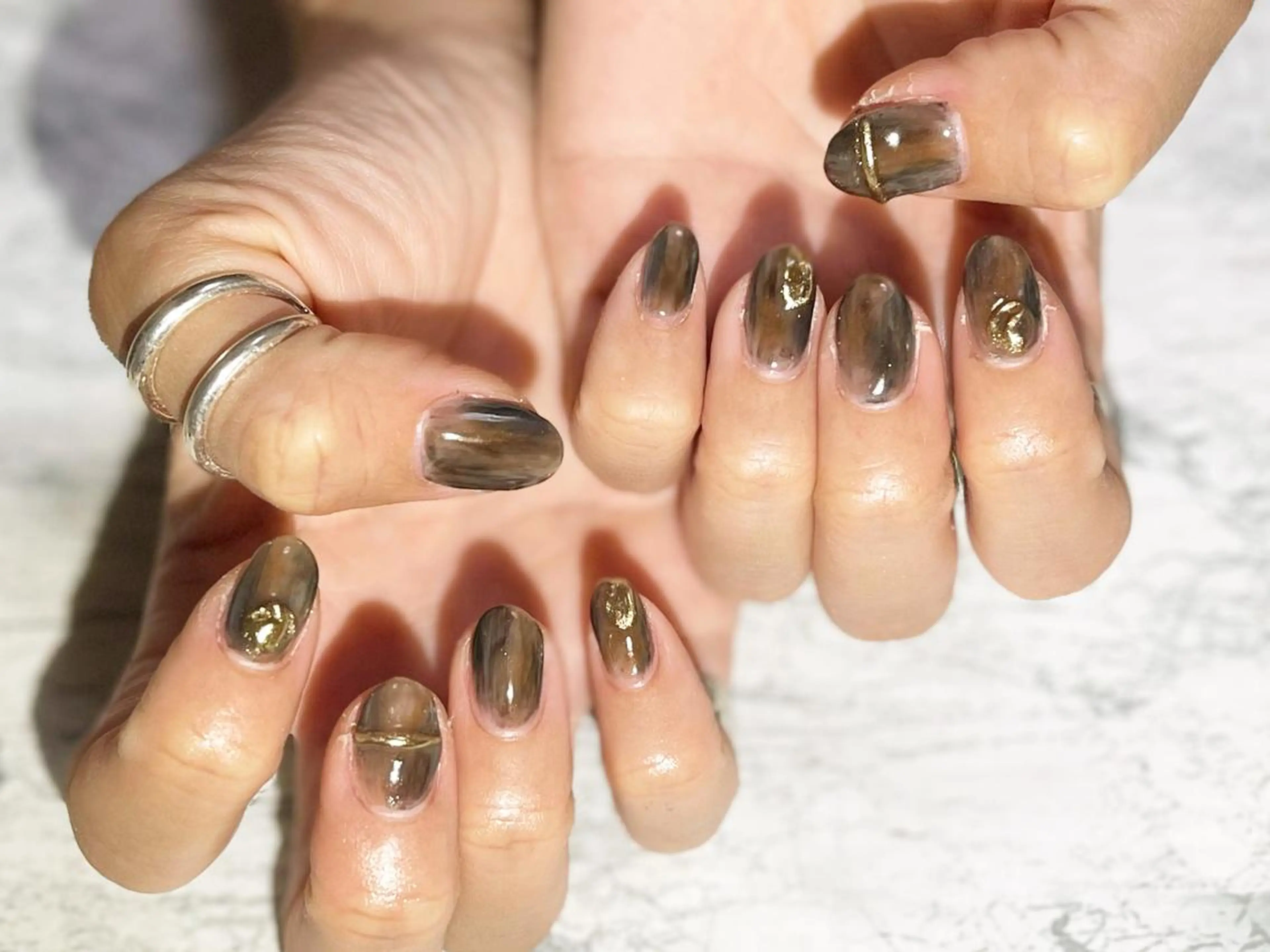 ネイル フットネイル ニュアンスネイル シンプルネイル 春ネイル 夏ネイル nail fufla ♡yamane♡のネイルデザイン