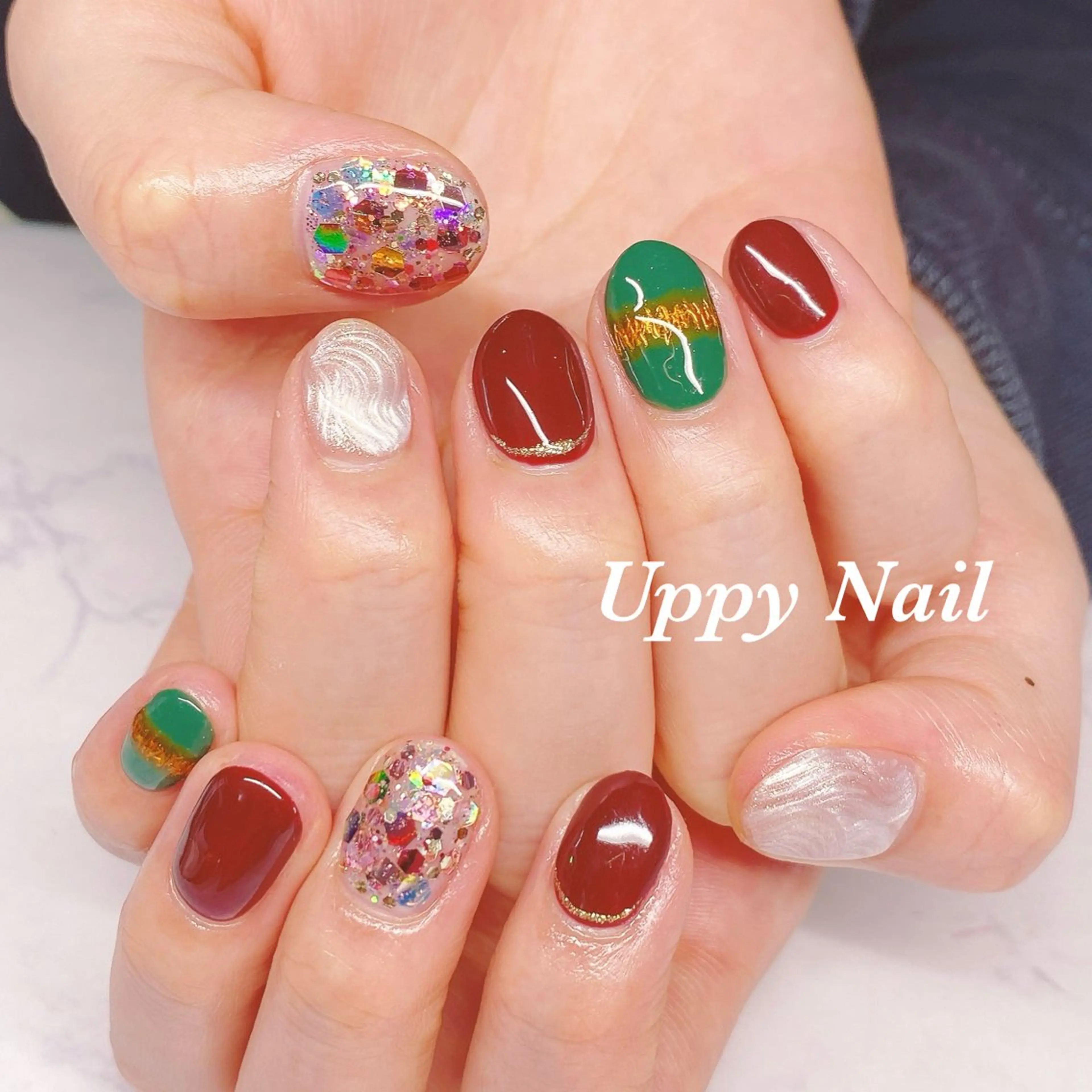 ネイル ハンドネイル Uppy Nail ukyoのネイルデザイン