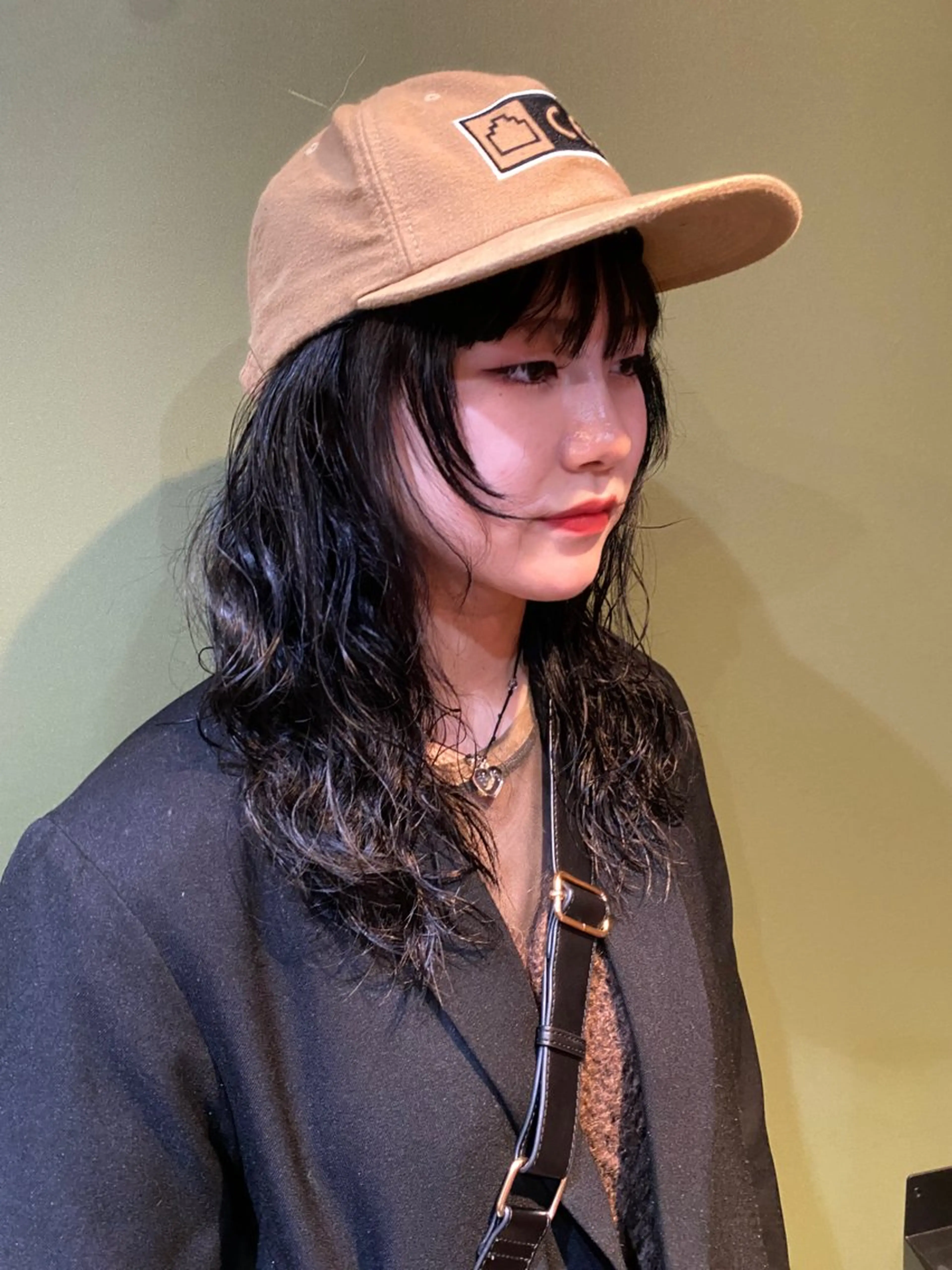 セミロング カラー カット パーマ mai / linoah˚✧のヘアスタイル