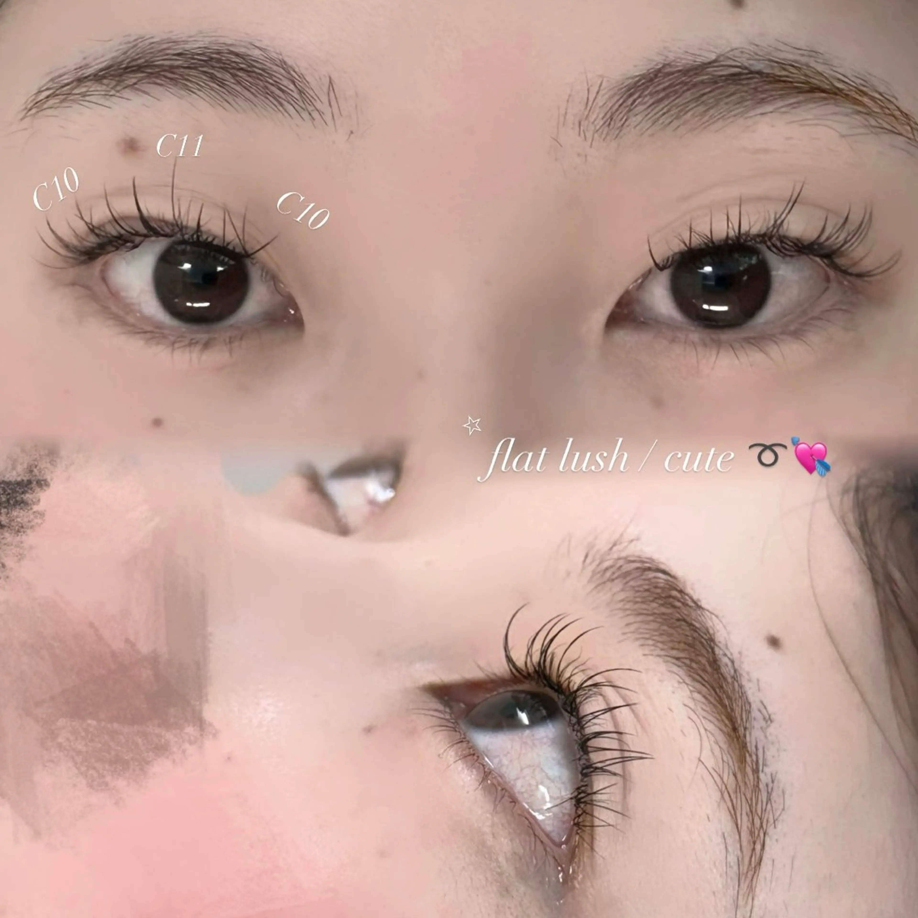 マツエク・マツパ キュート EYELA Yuuna🎀のマツエク・マツパデザイン