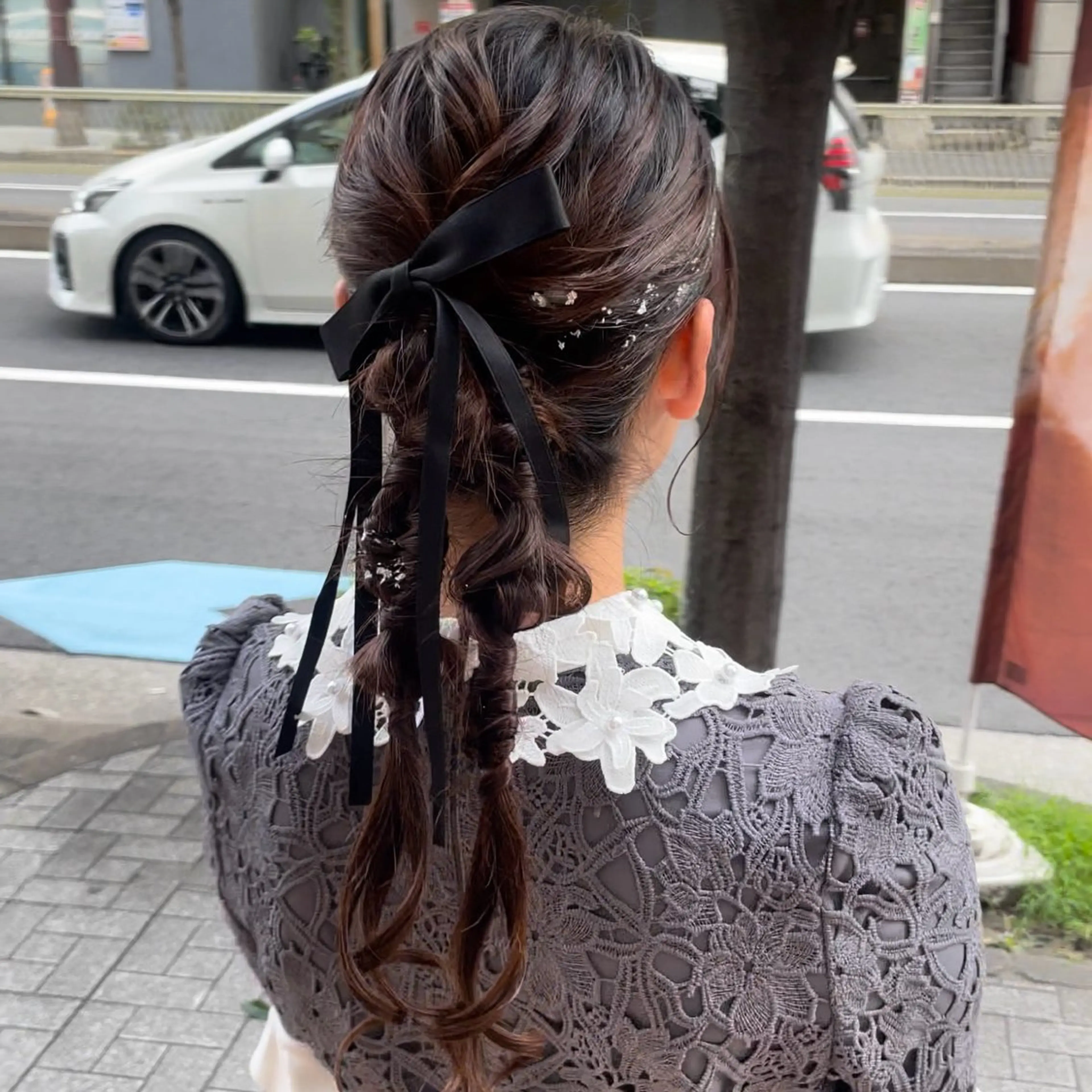 ヘアアレンジ 結婚式・ブライダル 透明感カラー🎀 Honokaのヘアスタイル