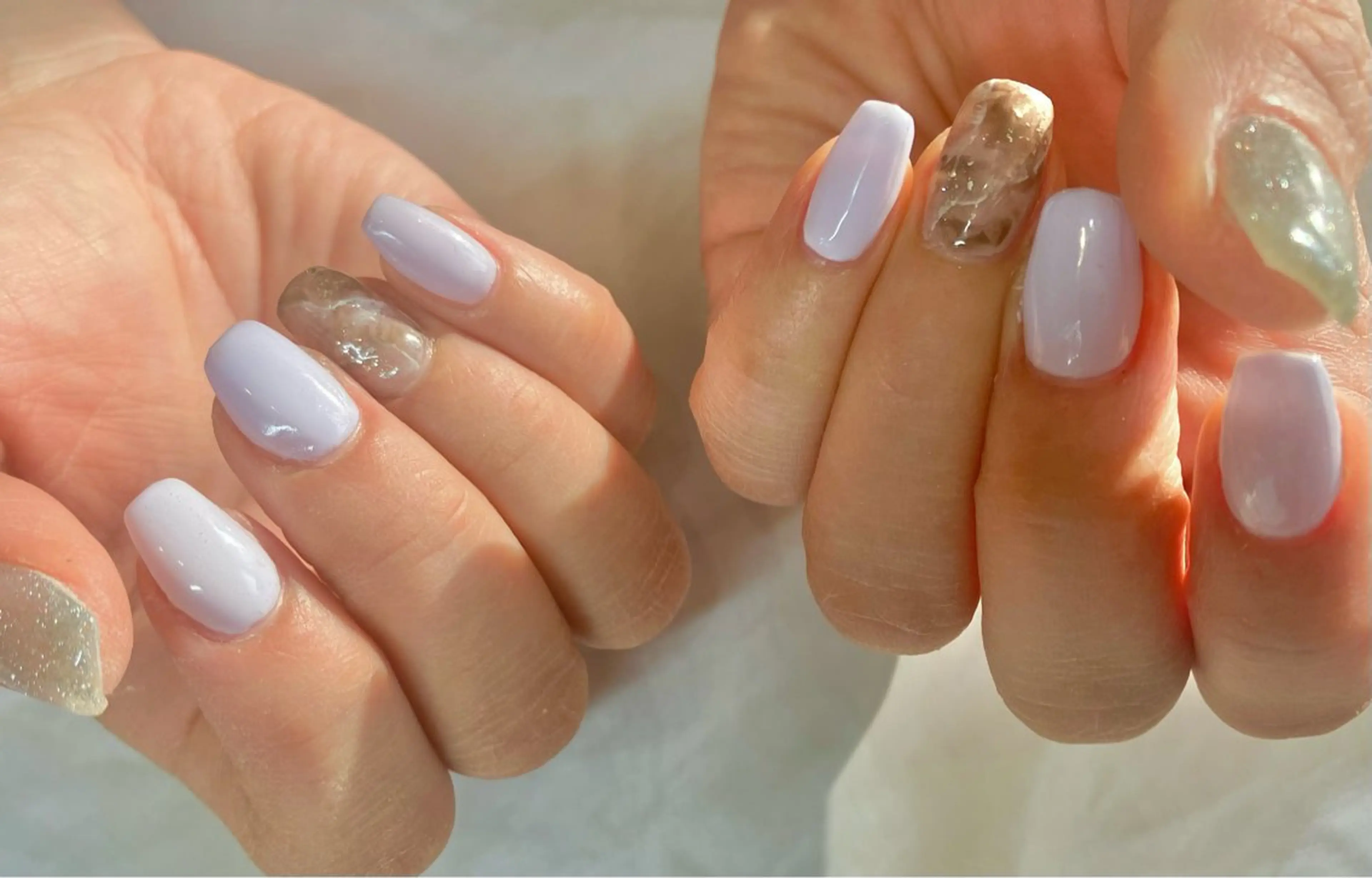 ネイル アートネイル ニュアンスネイル シンプルネイル COCO Nail　光が丘駅近のネイルデザイン