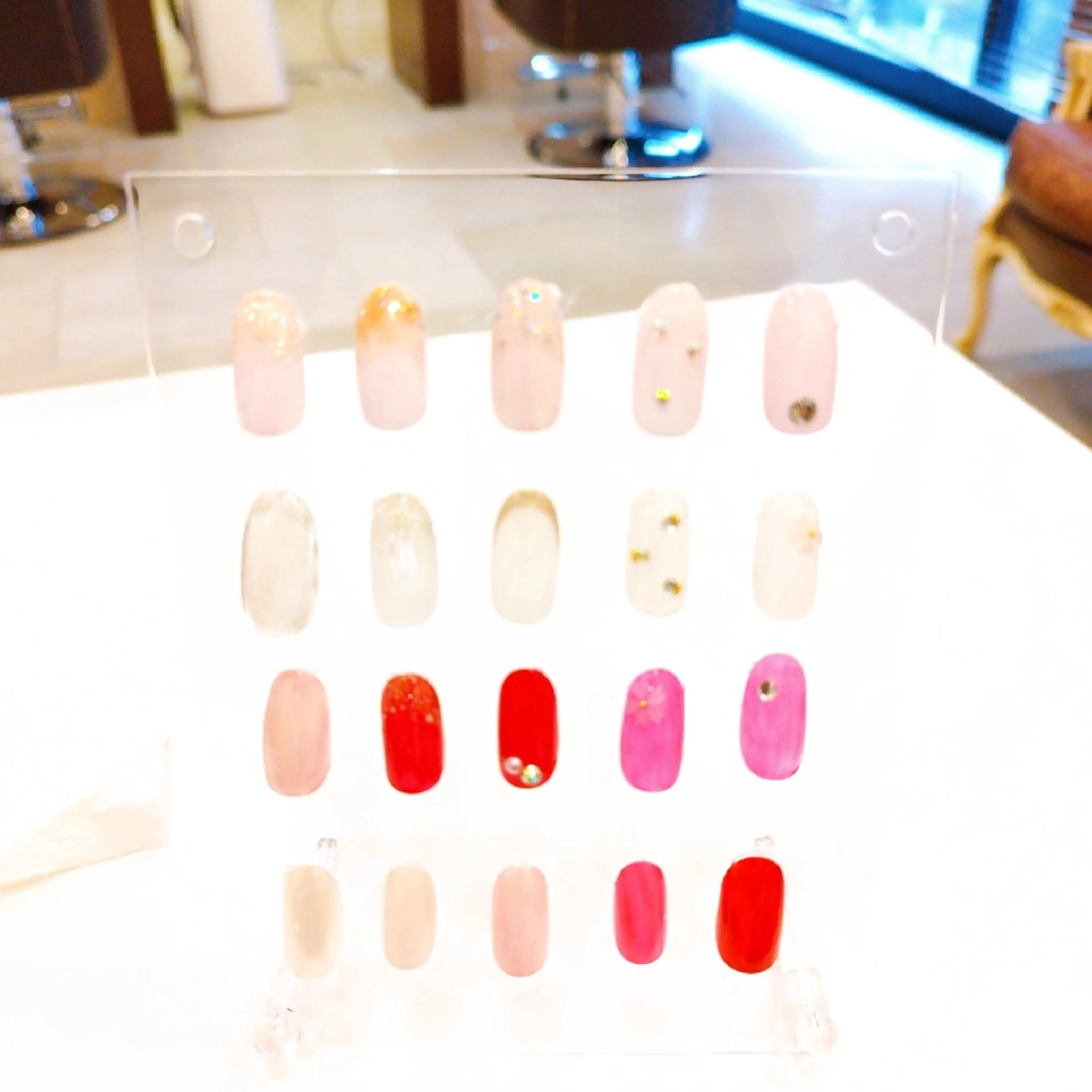 シンプルジェルネイル（オフなし）の写真