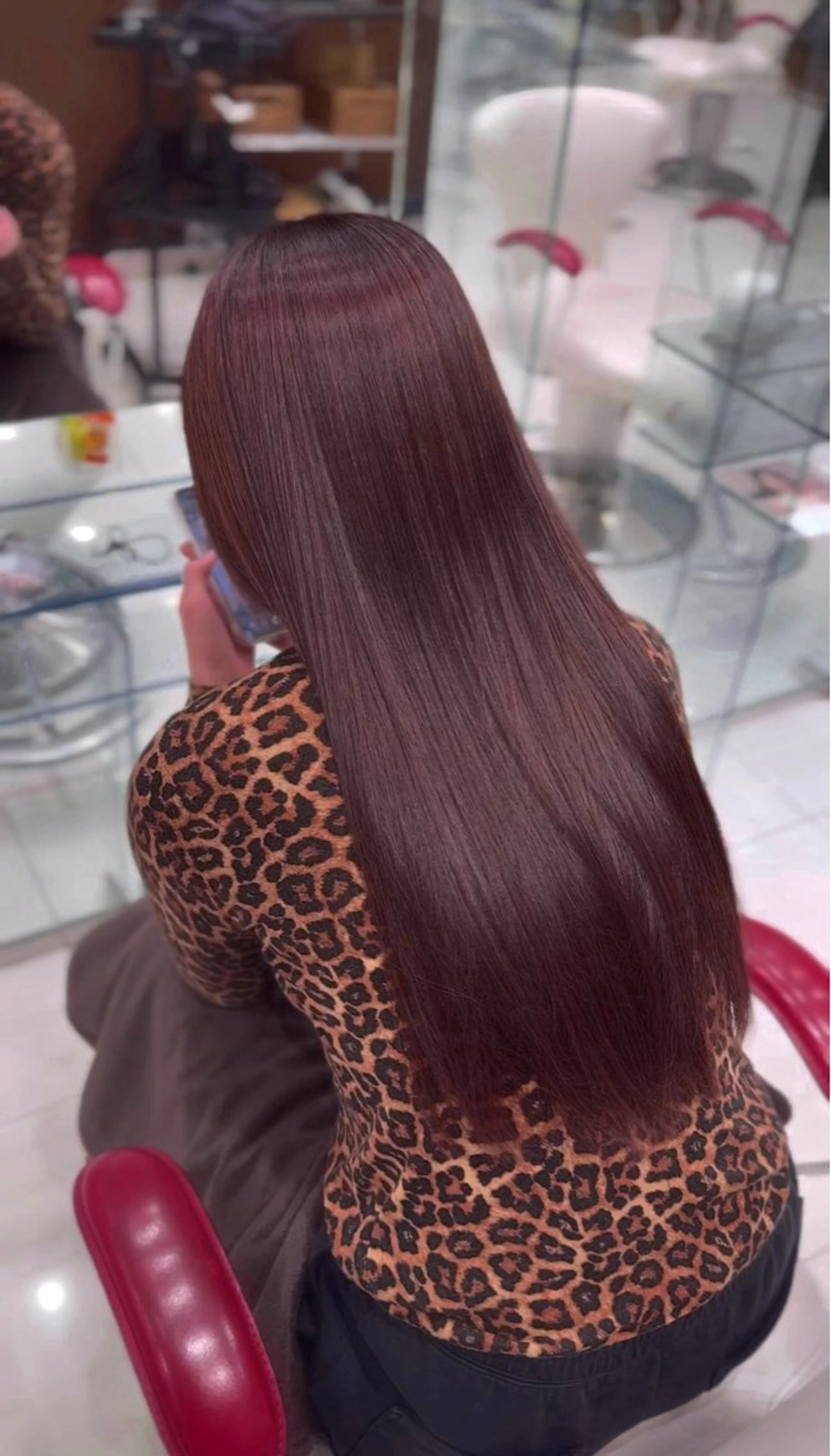 カラー ブラウンカラー ピンクカラー ヘアカラー 三沢 悠心のヘアスタイル