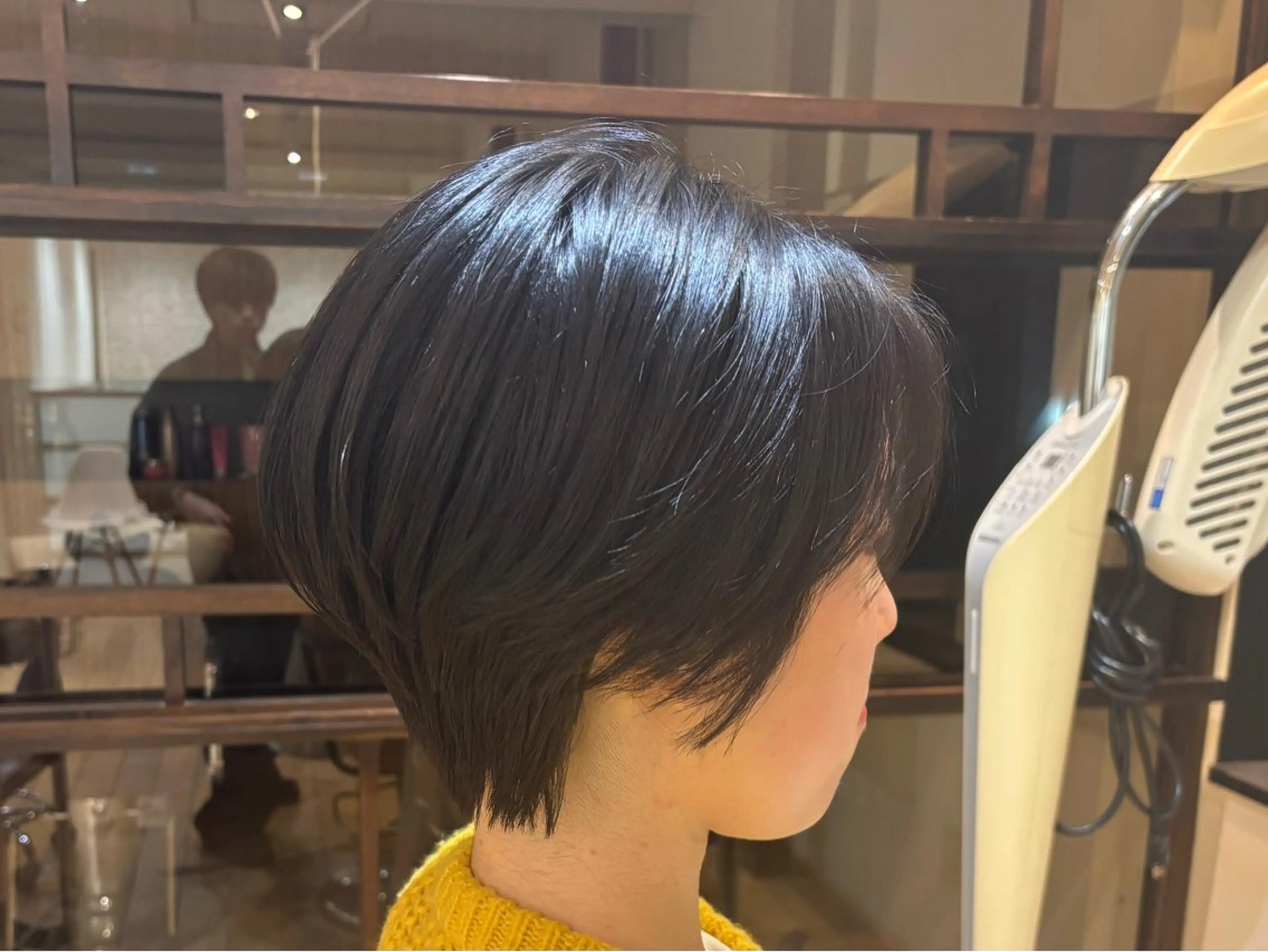 ショート おもだか　がく /横須賀中央のヘアスタイル