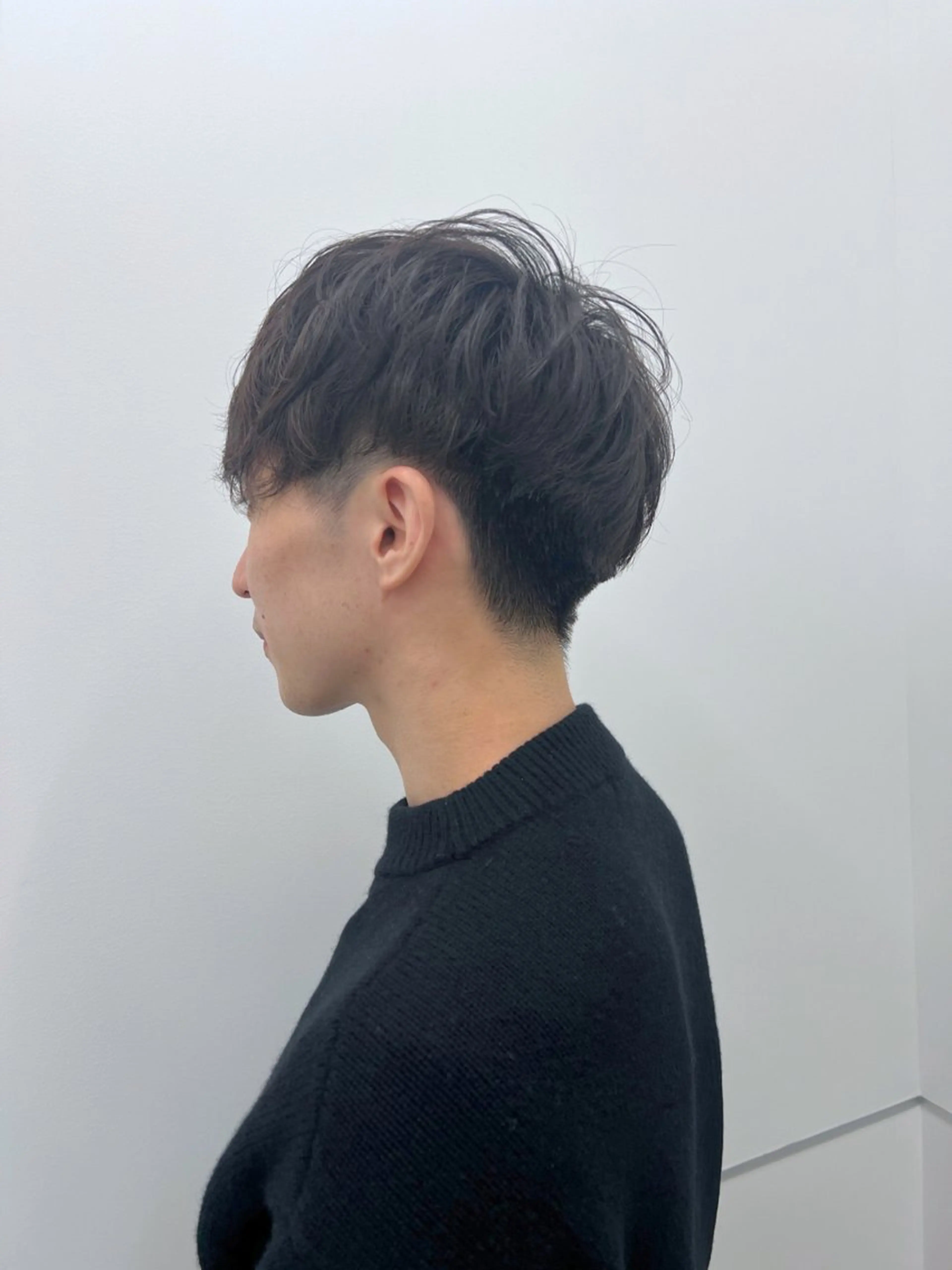 ショート パーマ メンズ マッシュ 刈り上げ カット パーマ トリートメント GO TODAY SHAiRE SALON Arc店所属・🉐メンズヘア特化 men's/ケンイチのヘアスタイル
