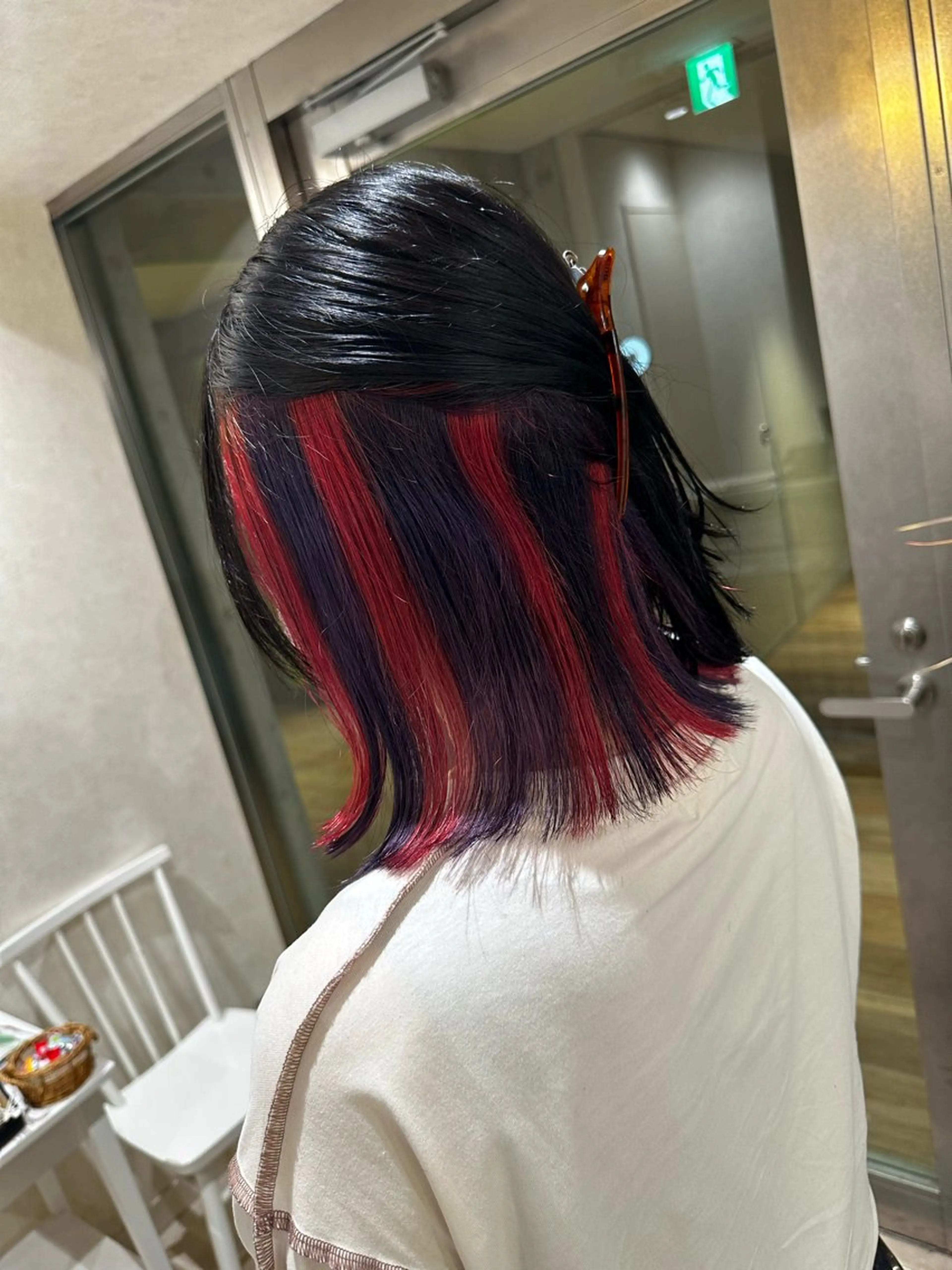 ミディアム カラー デザインカラー🎨 下北沢 / 磯部のヘアスタイル