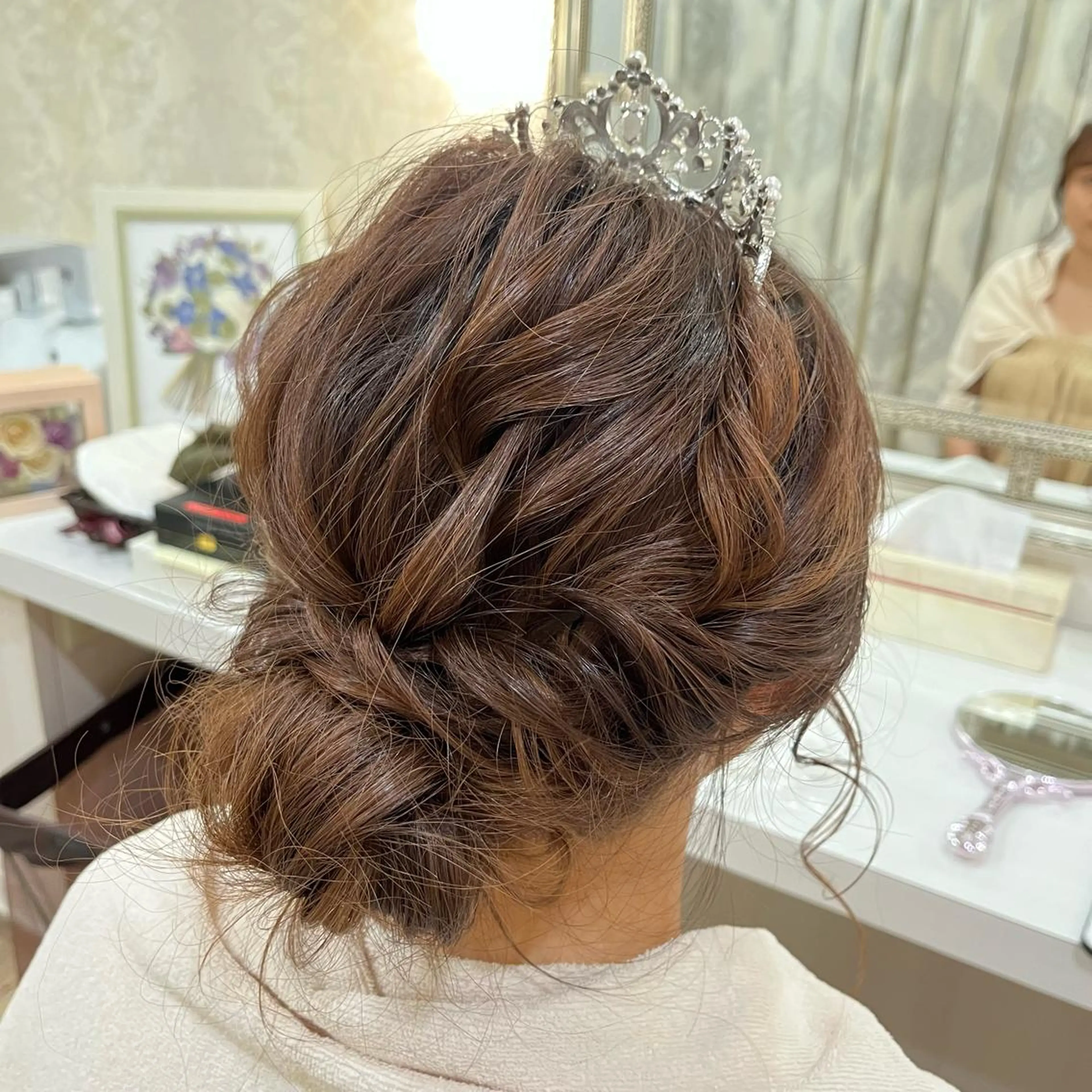 セミロング ヘアセット サソウ ユリエ🥥のヘアスタイル