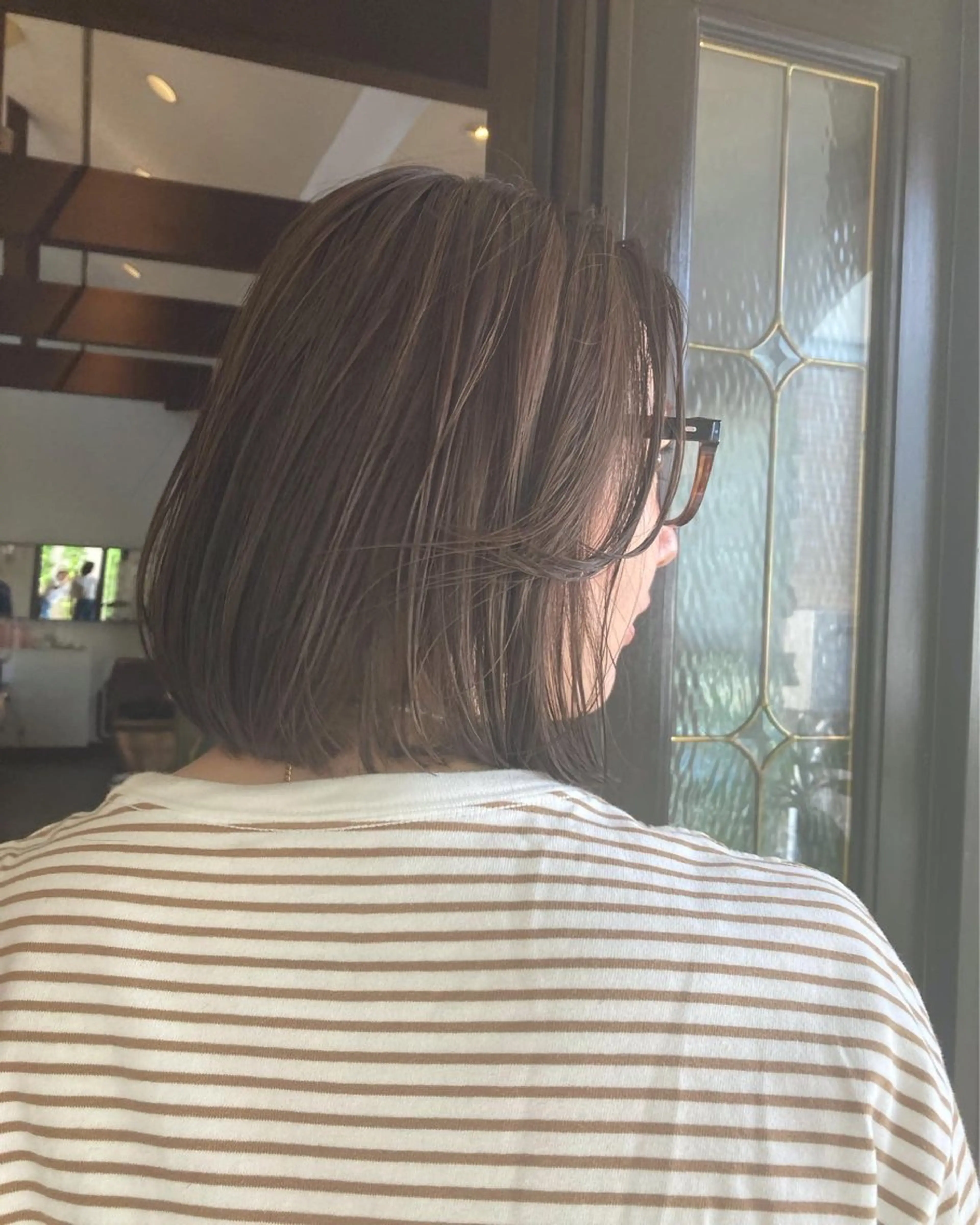 ショート カラー 金子 歩実のヘアスタイル