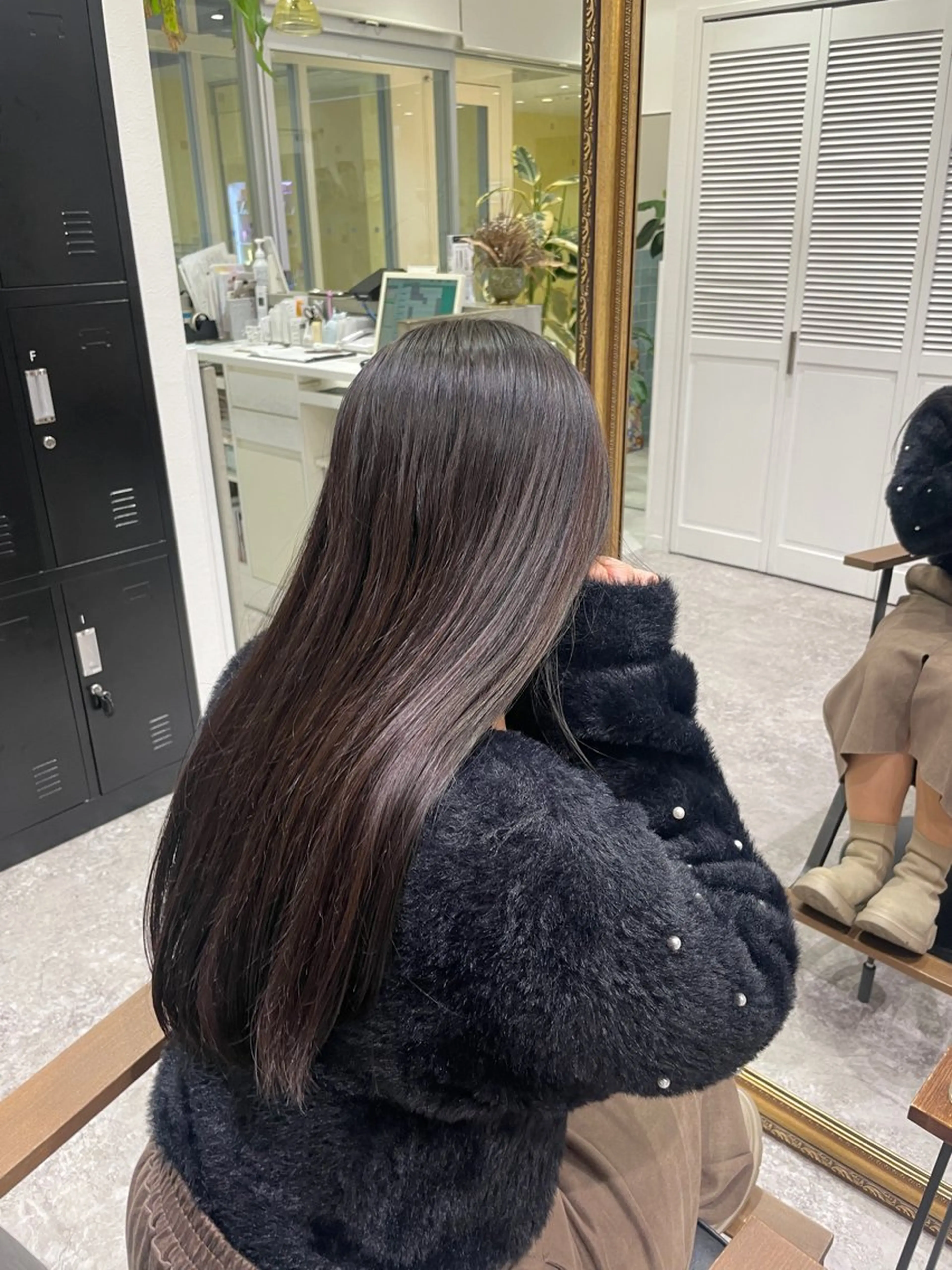 ロング カラー ブラウンカラー ダークブラウン トリートメント ヘアカラー 🕊髪質改善 ストレート🕊まいのヘアスタイル