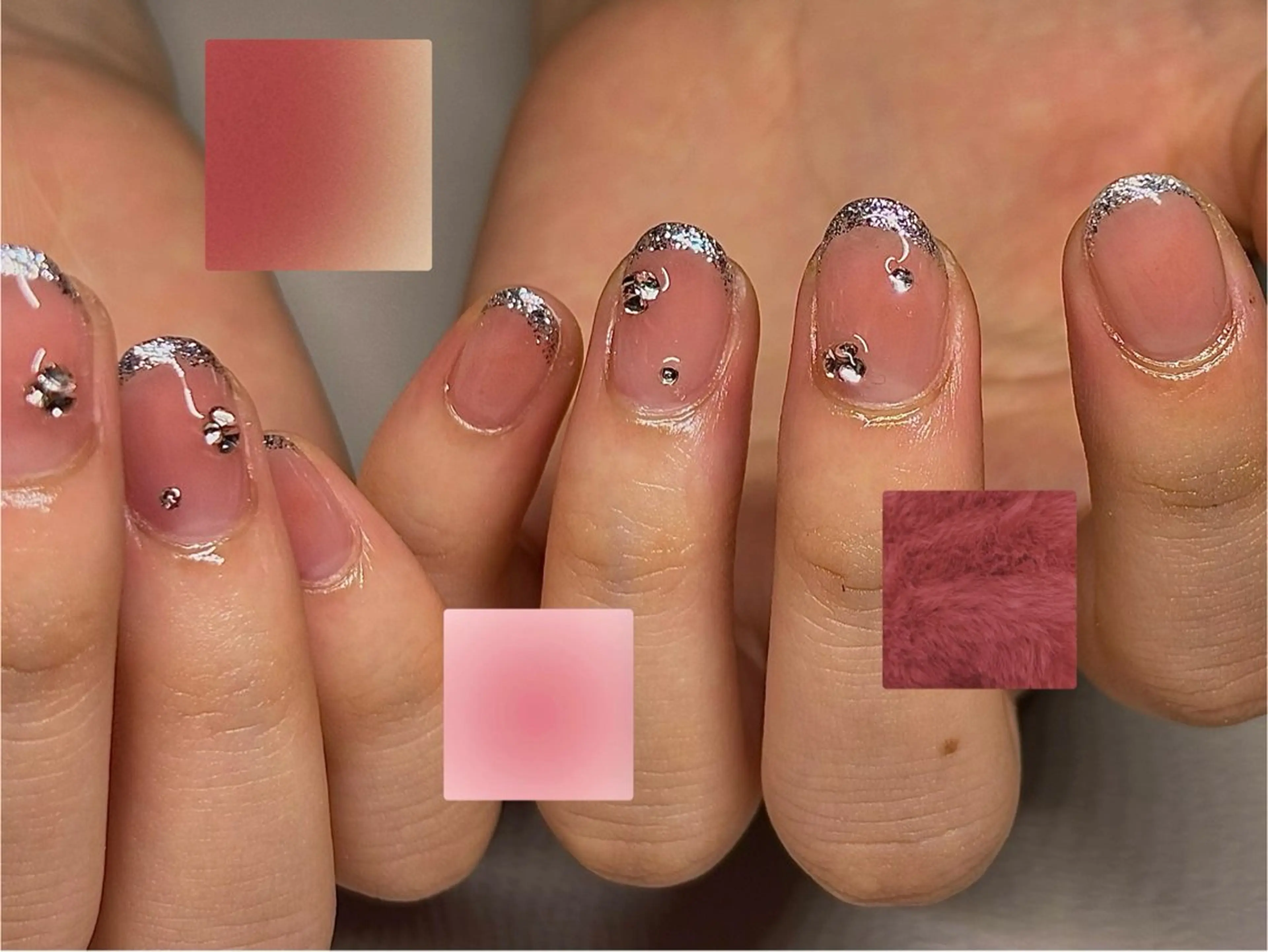 ネイル ハンドネイル 🫧ユキ🫧 持込OK/平日夜&土のネイルデザイン