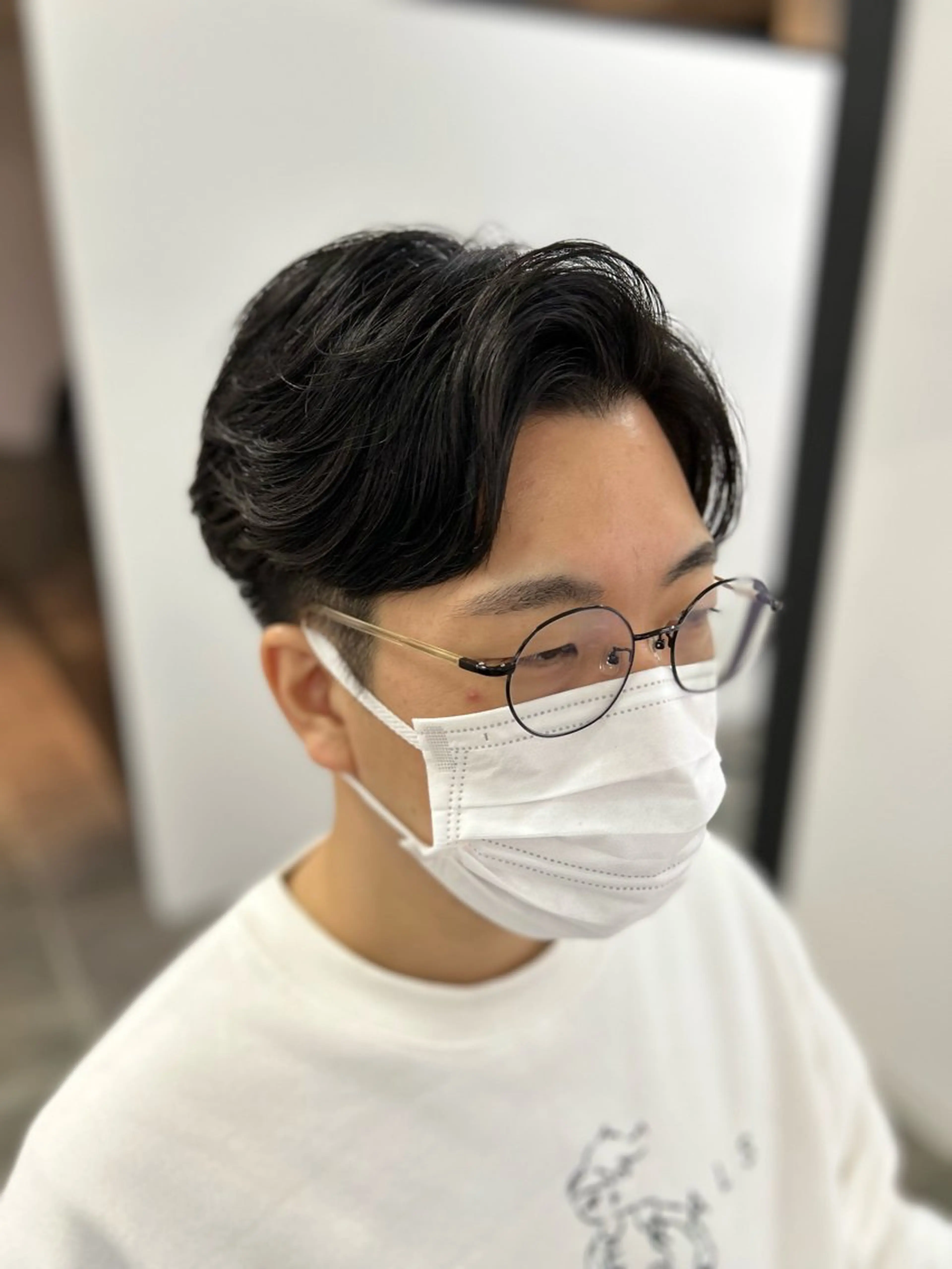 ショート メンズ メンズショート ショートヘア カット CHELSEA  梅田所属・OKADA/メンズ /カット/眉/縮毛のヘアスタイル