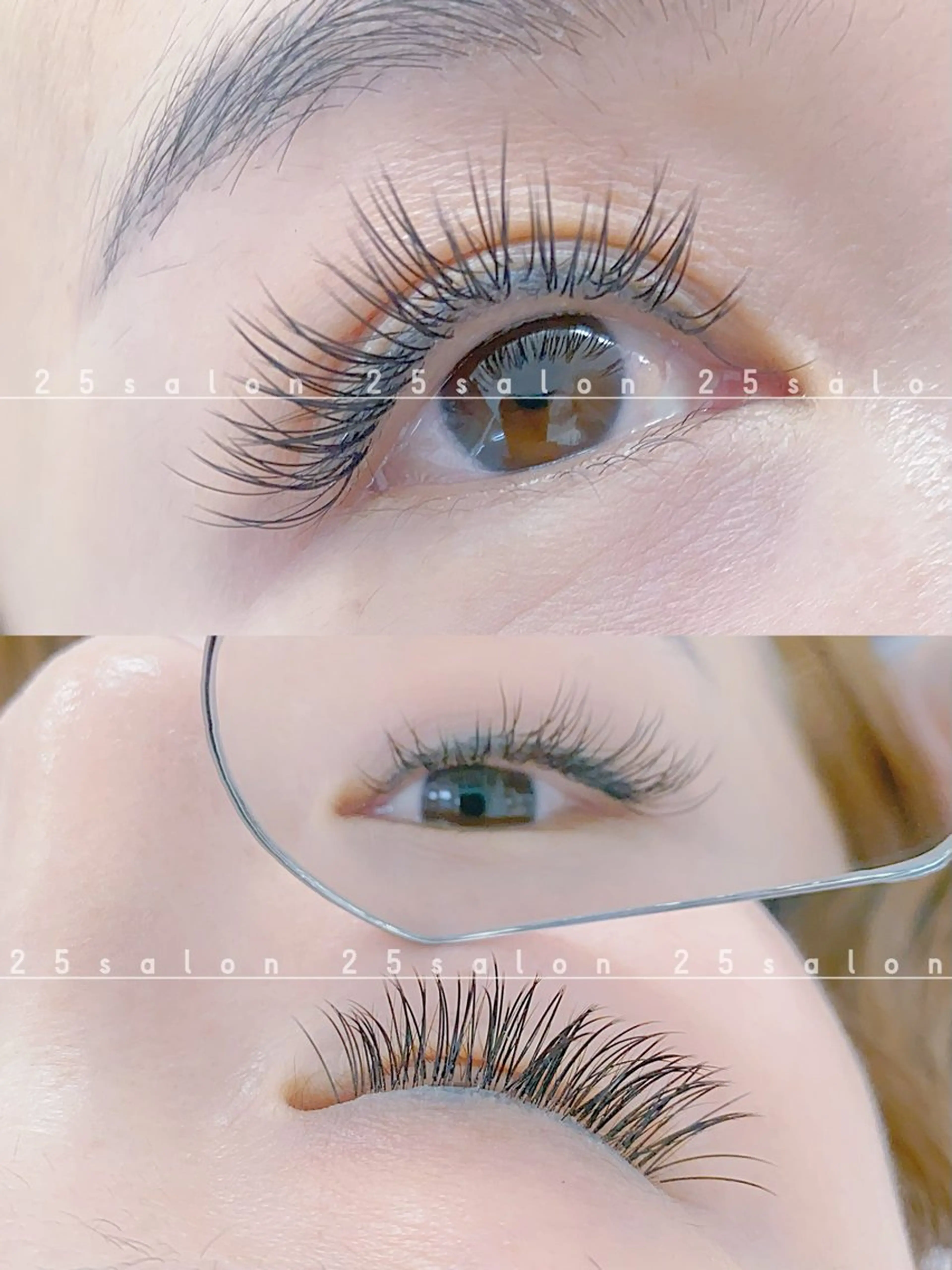 マツエク・マツパ 韓国風マツエク ワンホンマツエク 2 5のマツエク・マツパデザイン