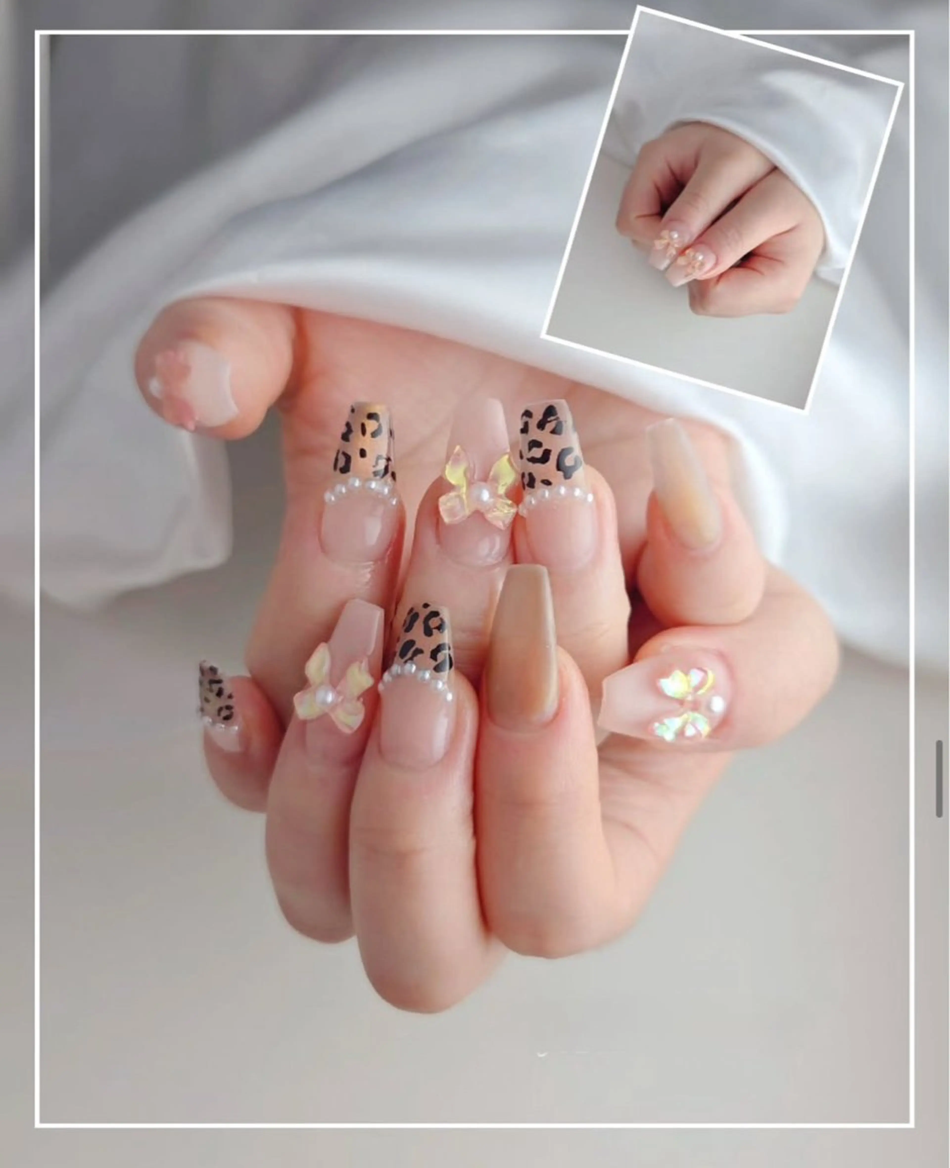 ネイル フラッシュネイル フレンチネイル グラデーション キラキラネイル 韓国ネイル ハンドネイル Lina nail所属・Lunaa 池袋のネイルデザイン