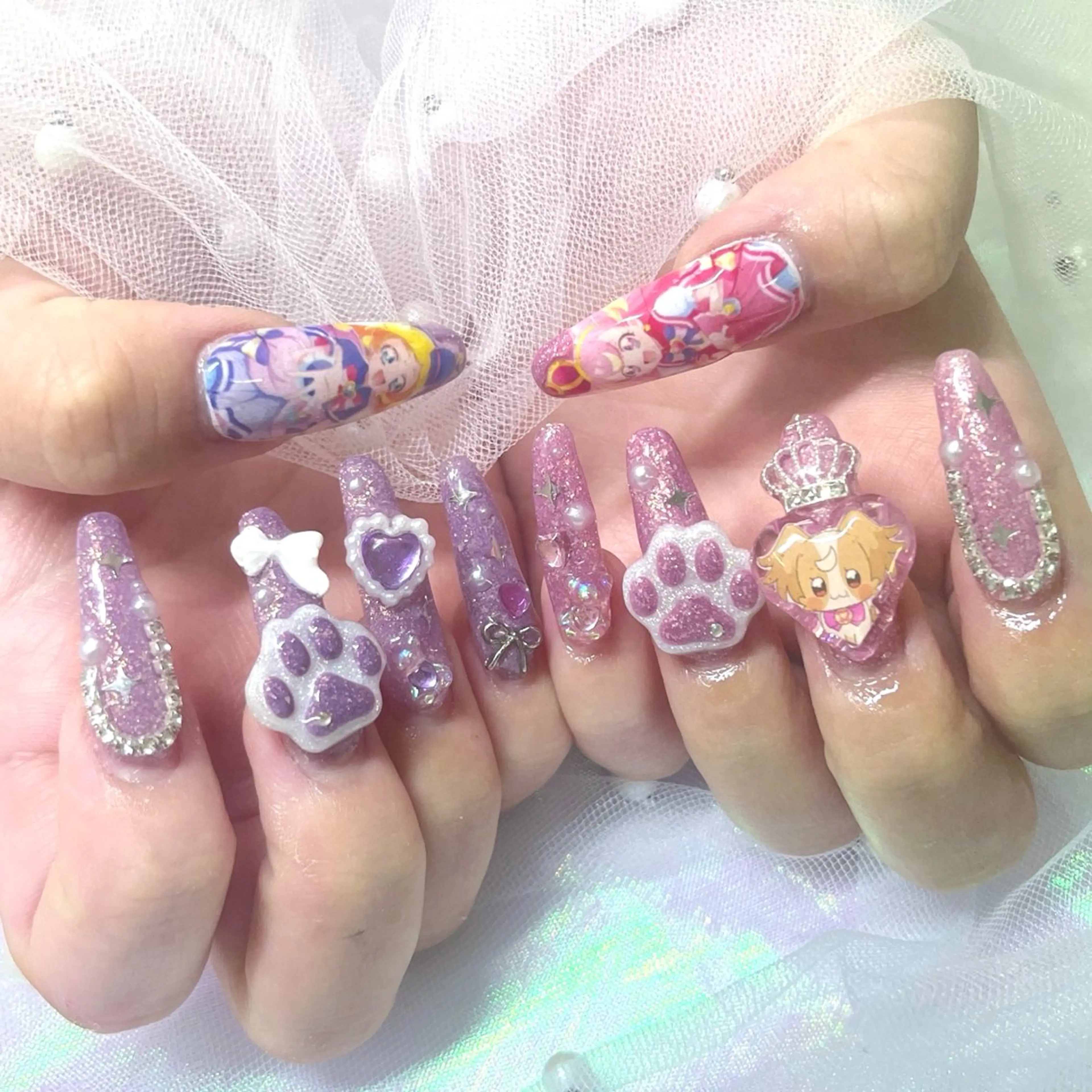 ネイル 持ち込み ♡tener♡ YURINEのネイルデザイン