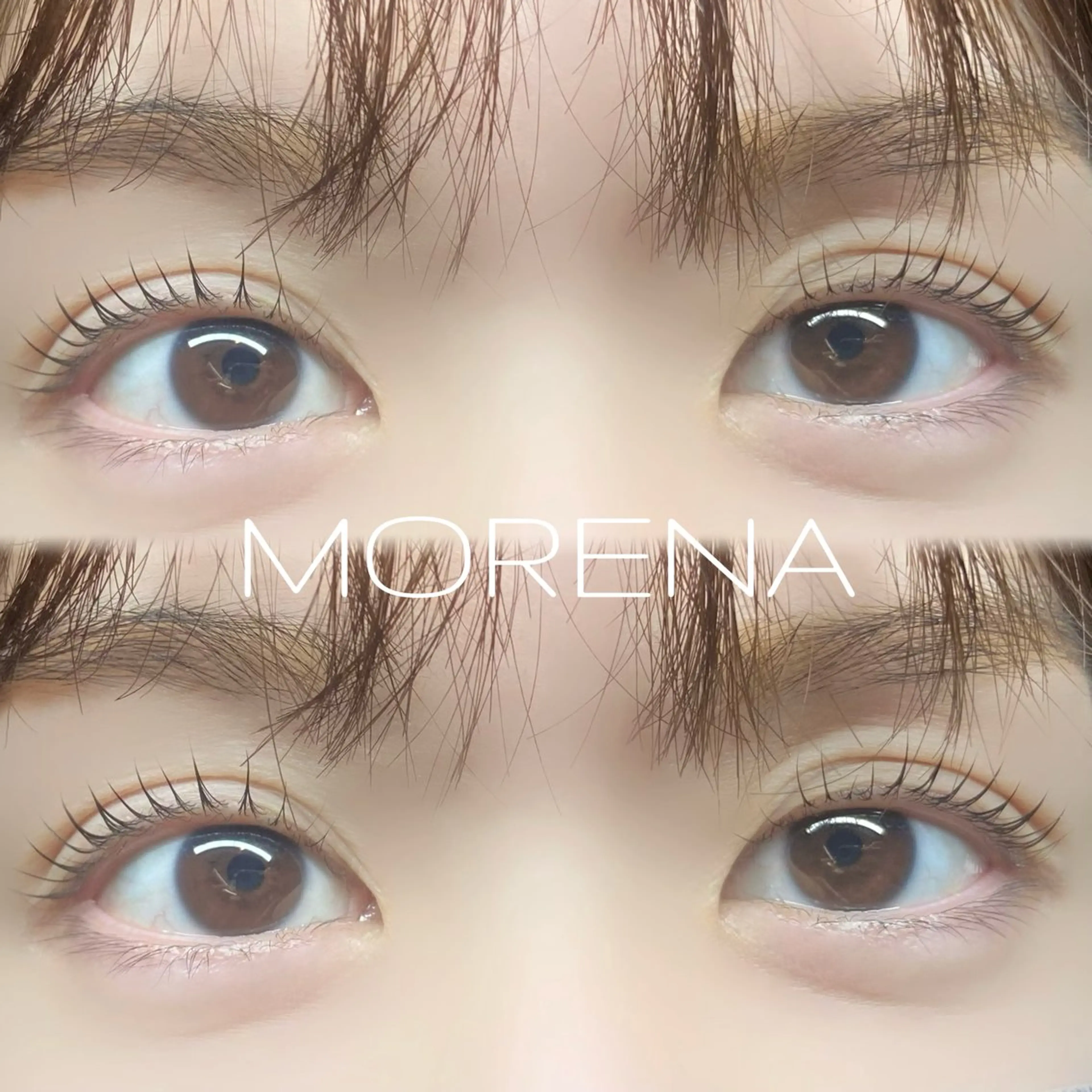マツエク・マツパ 小顔eyelash MORENAのマツエク・マツパデザイン