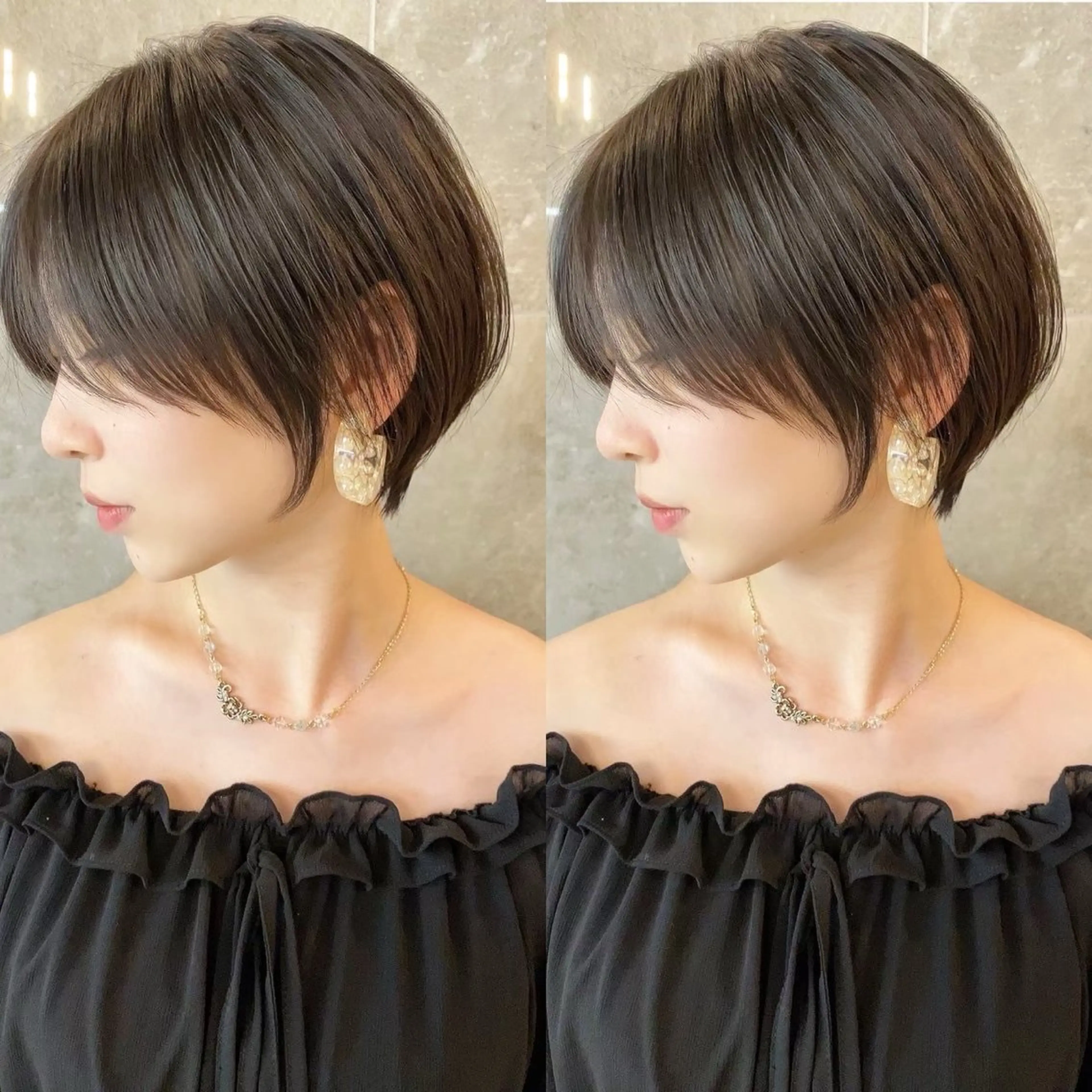 ショート ショート/ 似合わせカットモカのヘアスタイル