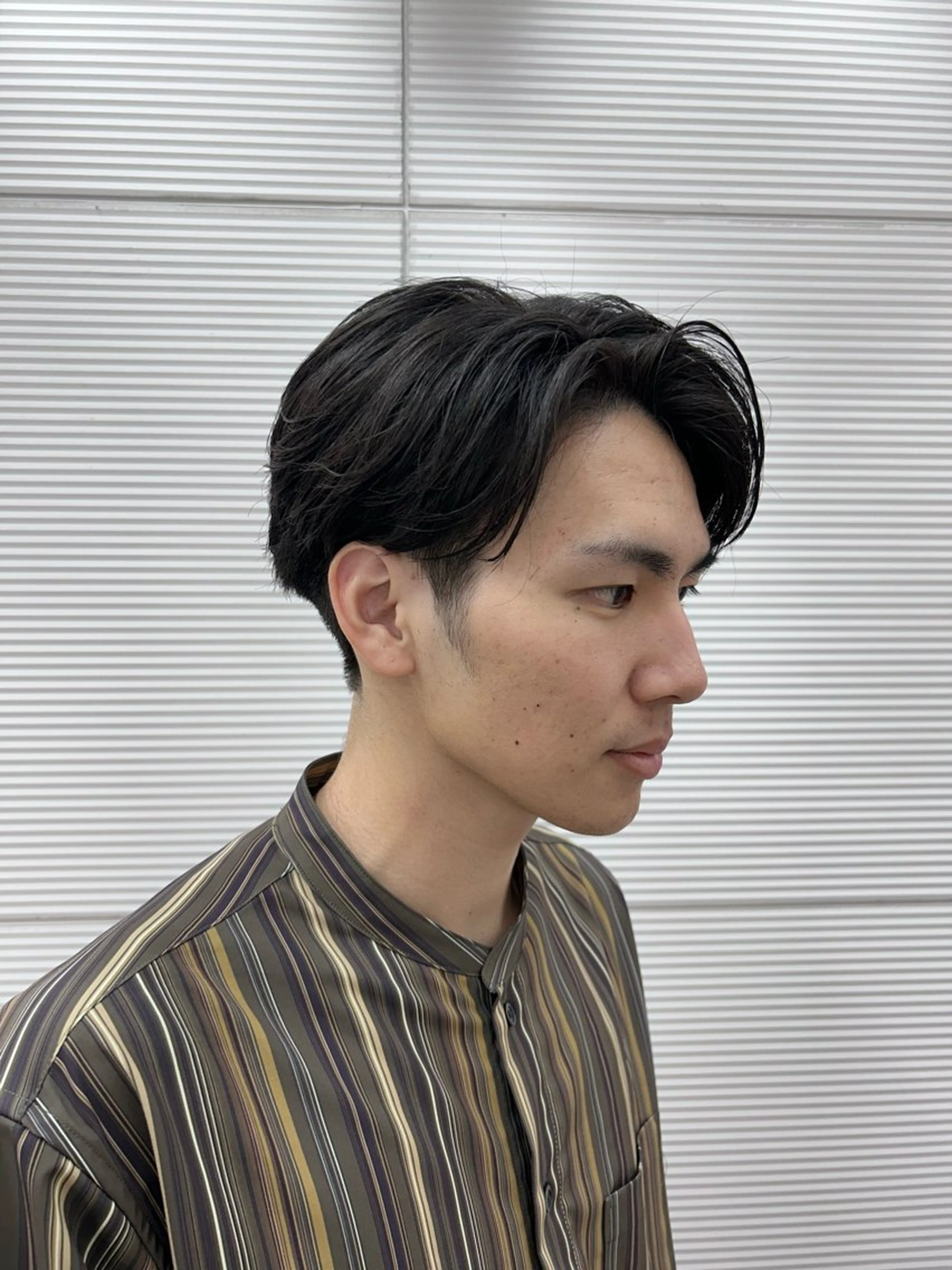 メンズ 毛流れパーマ/ Rukiaのヘアスタイル