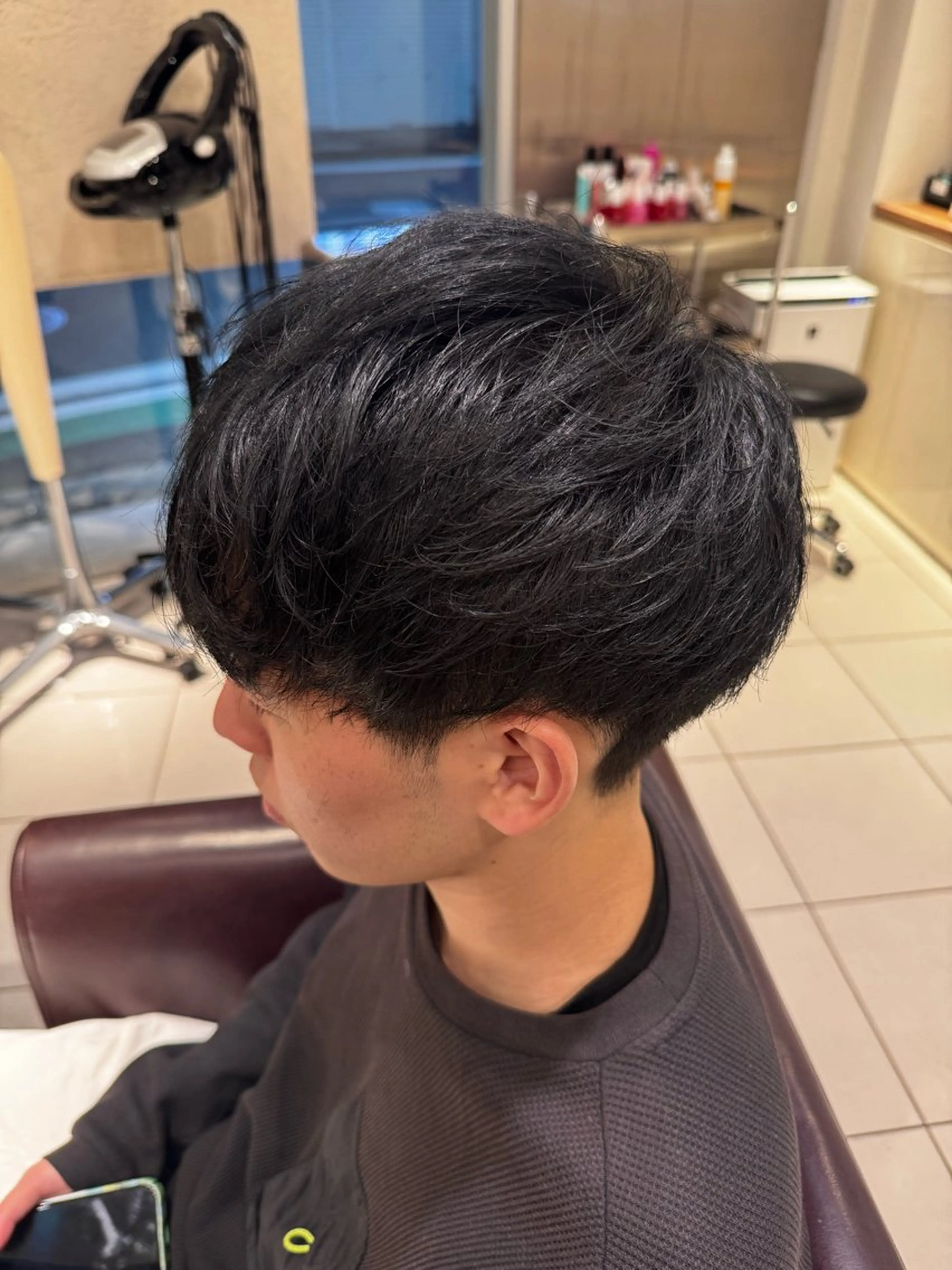 メンズ アサイ サラのヘアスタイル