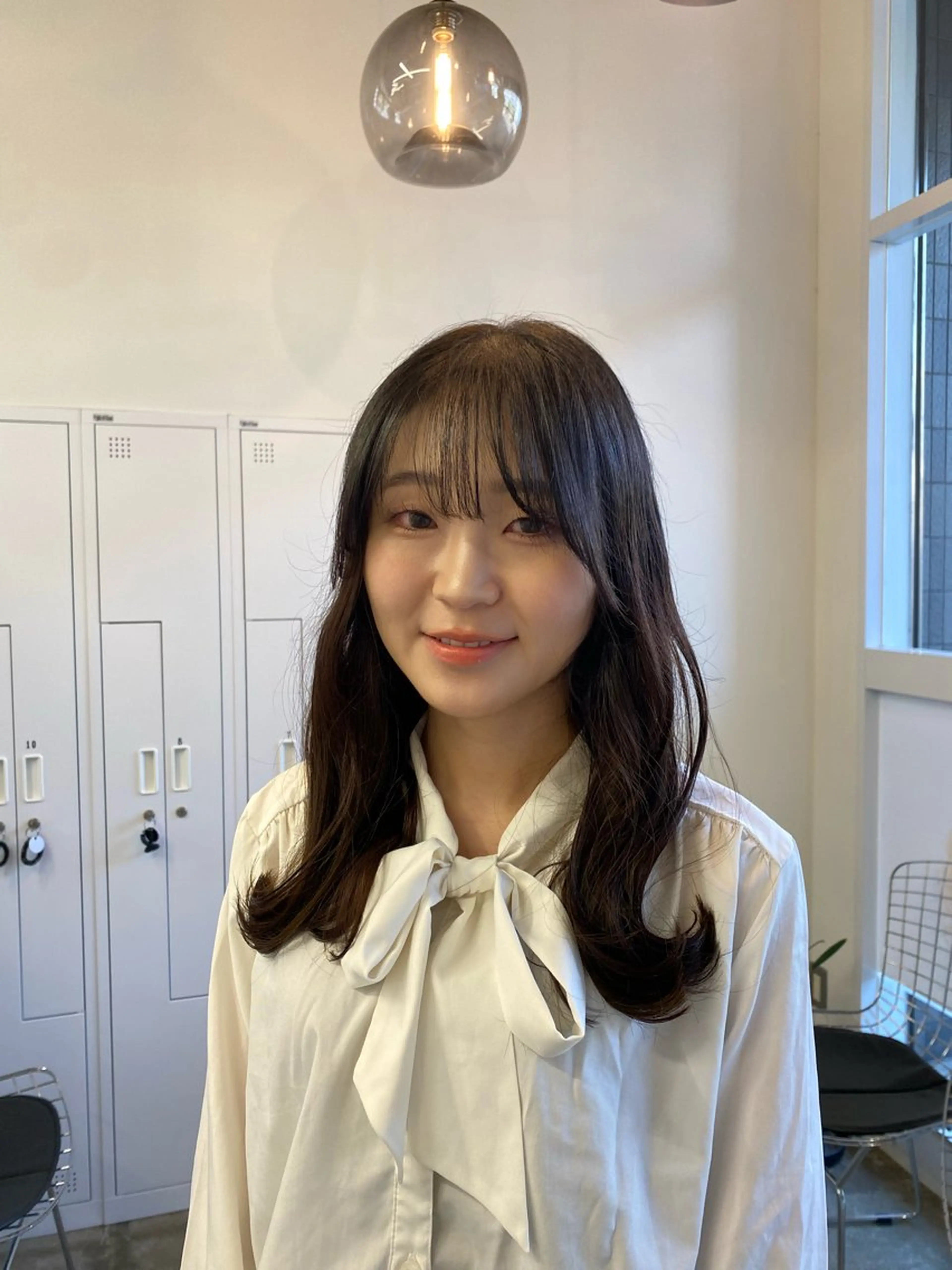 ロング 川角 しなのヘアスタイル