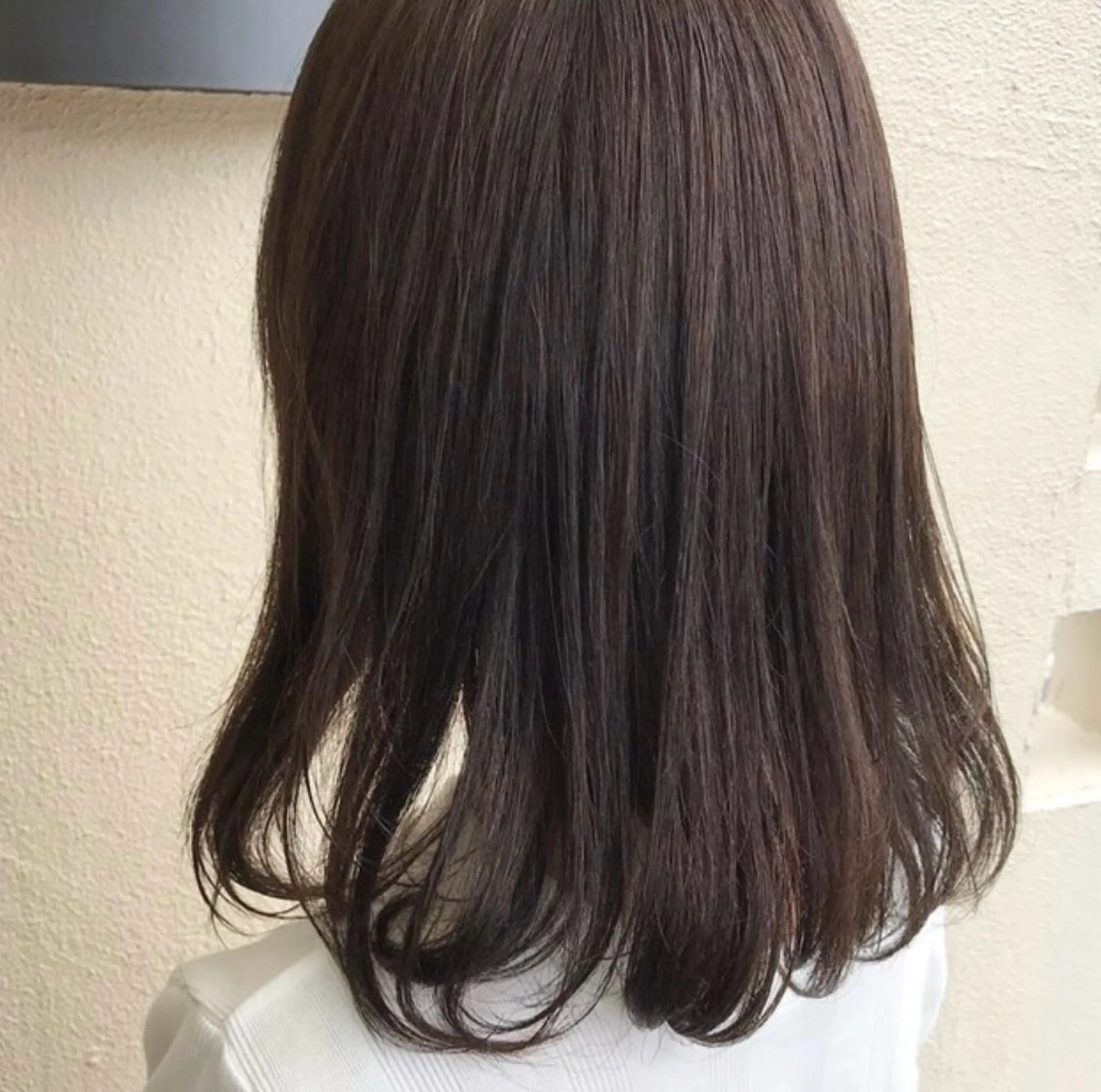 ミディアム 永山 萌文のヘアスタイル
