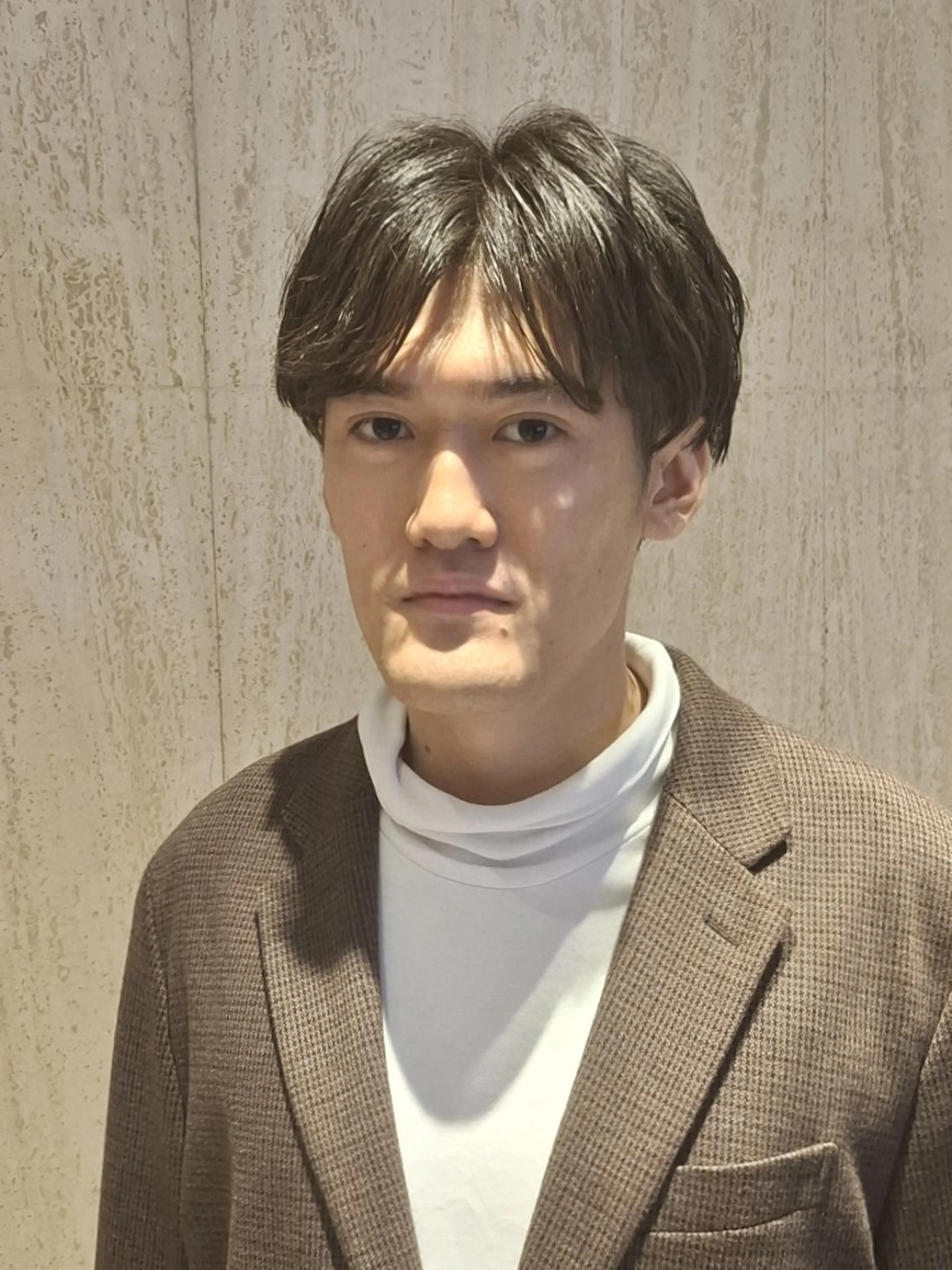 メンズ センターパート マッシュ 束感&韓国ヘア🐰 koumeiのヘアスタイル