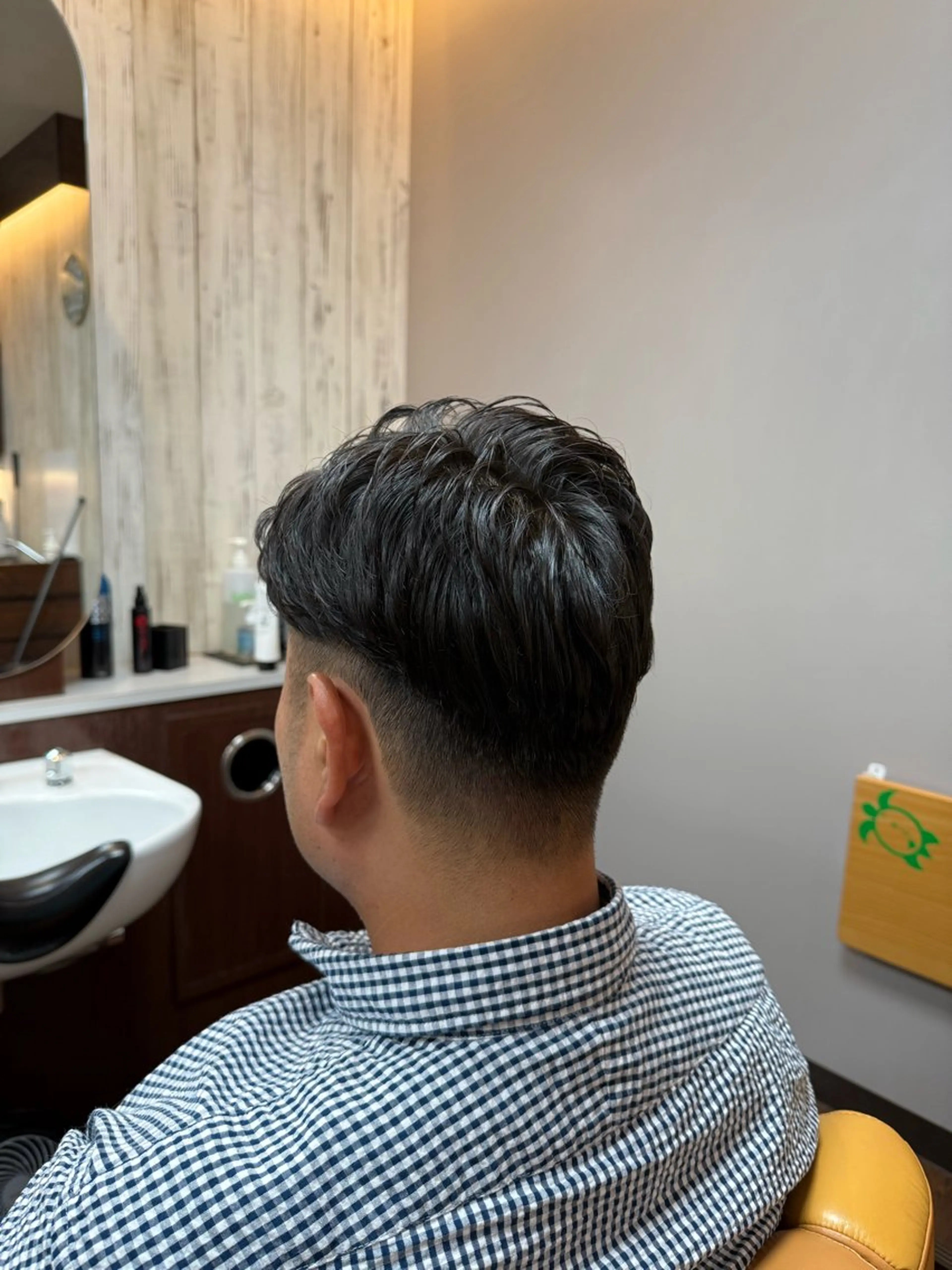 ミディアム パーマ カット パーマ ヘアセット 伊藤 良奈のヘアスタイル