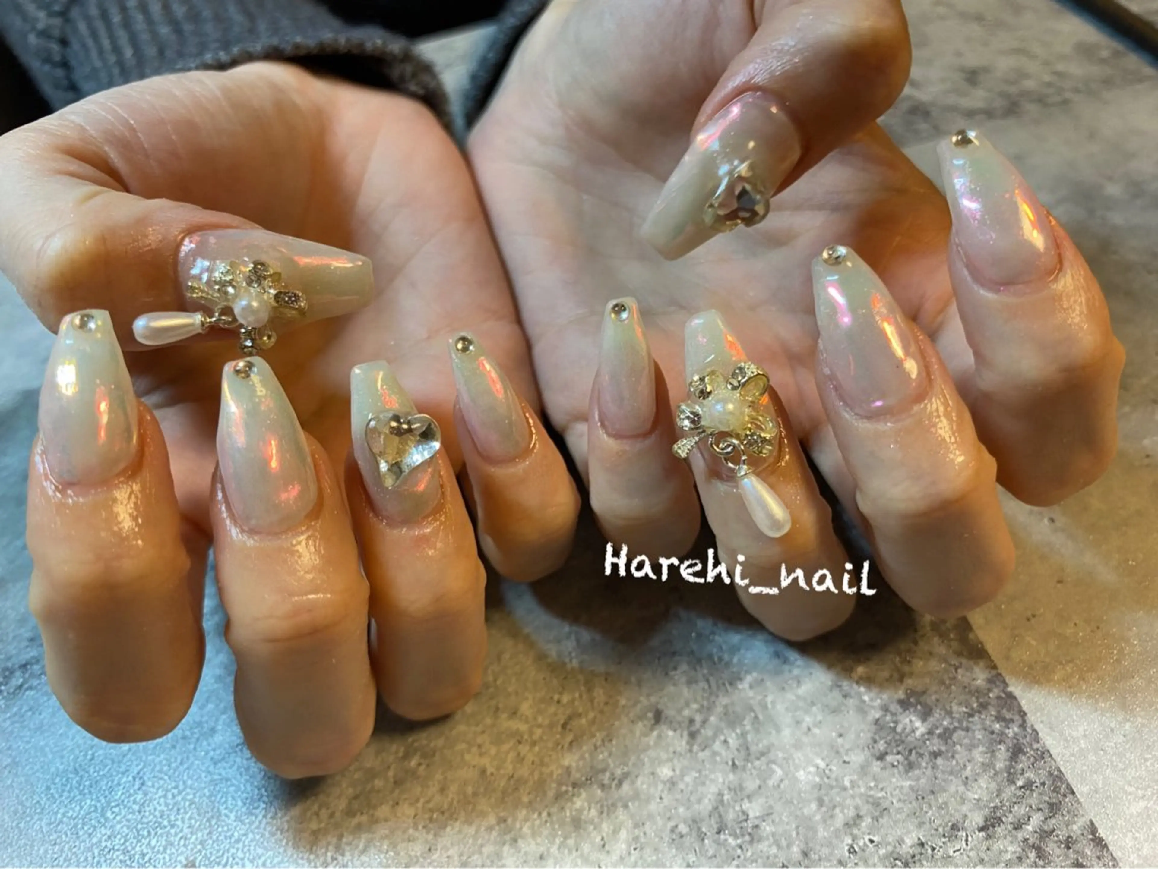 ネイル ハンドネイル Harehi_ nailのネイルデザイン
