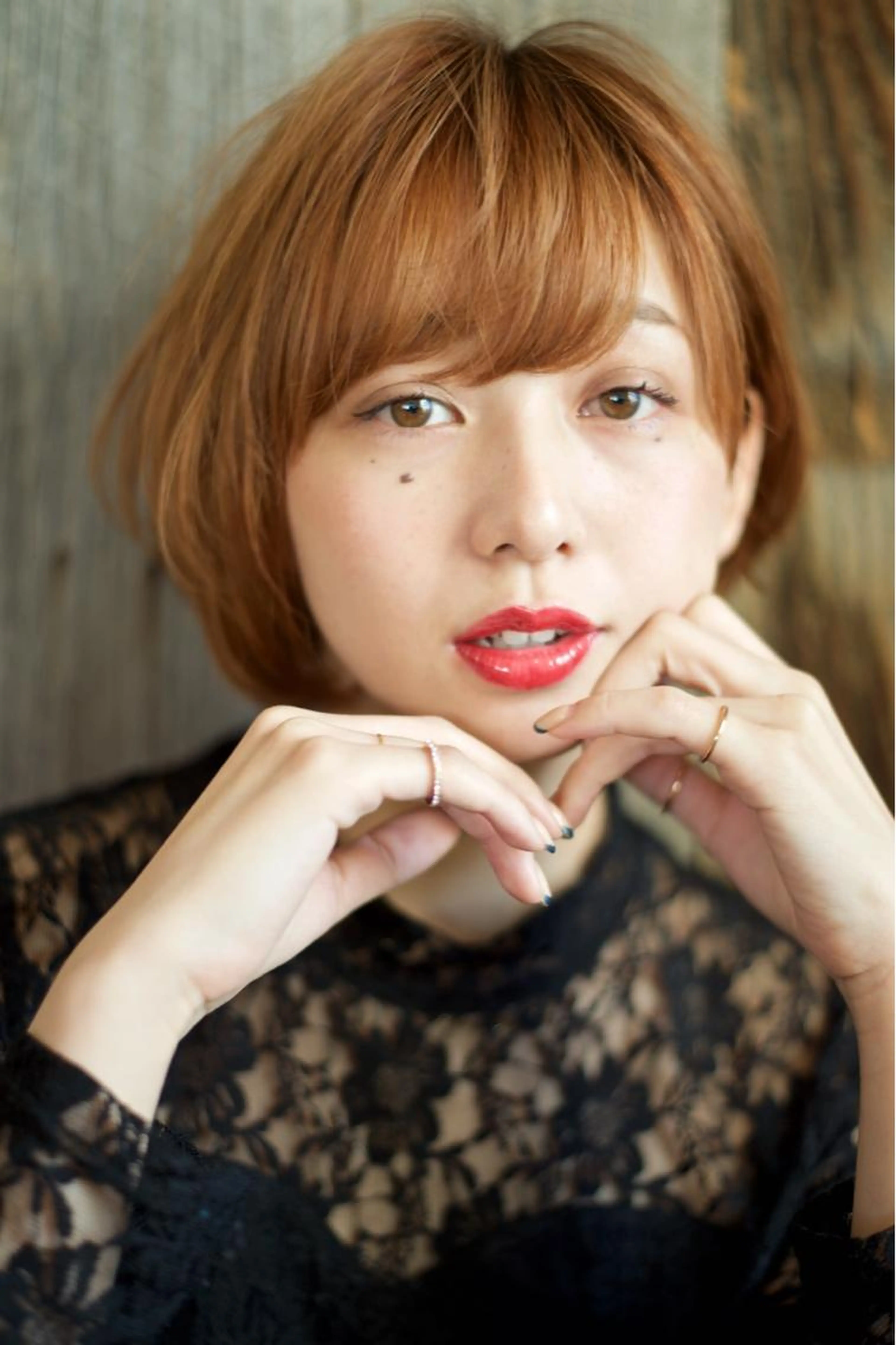 💓人気No.2💓似合わせカット+3step艶トリートメントの写真