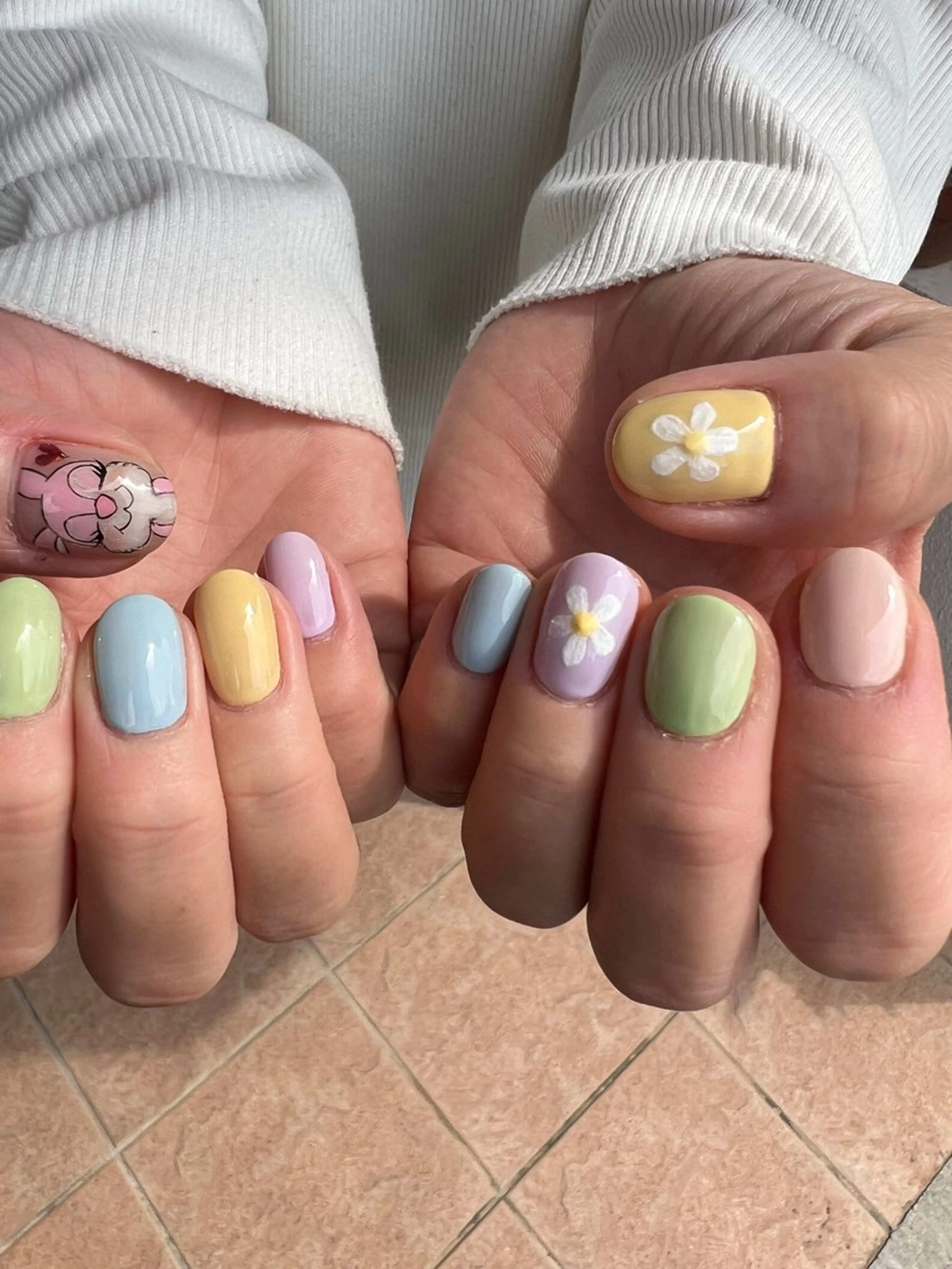 ネイル ハンドネイル ハンドケア Ri.nail オクマトモカのネイルデザイン