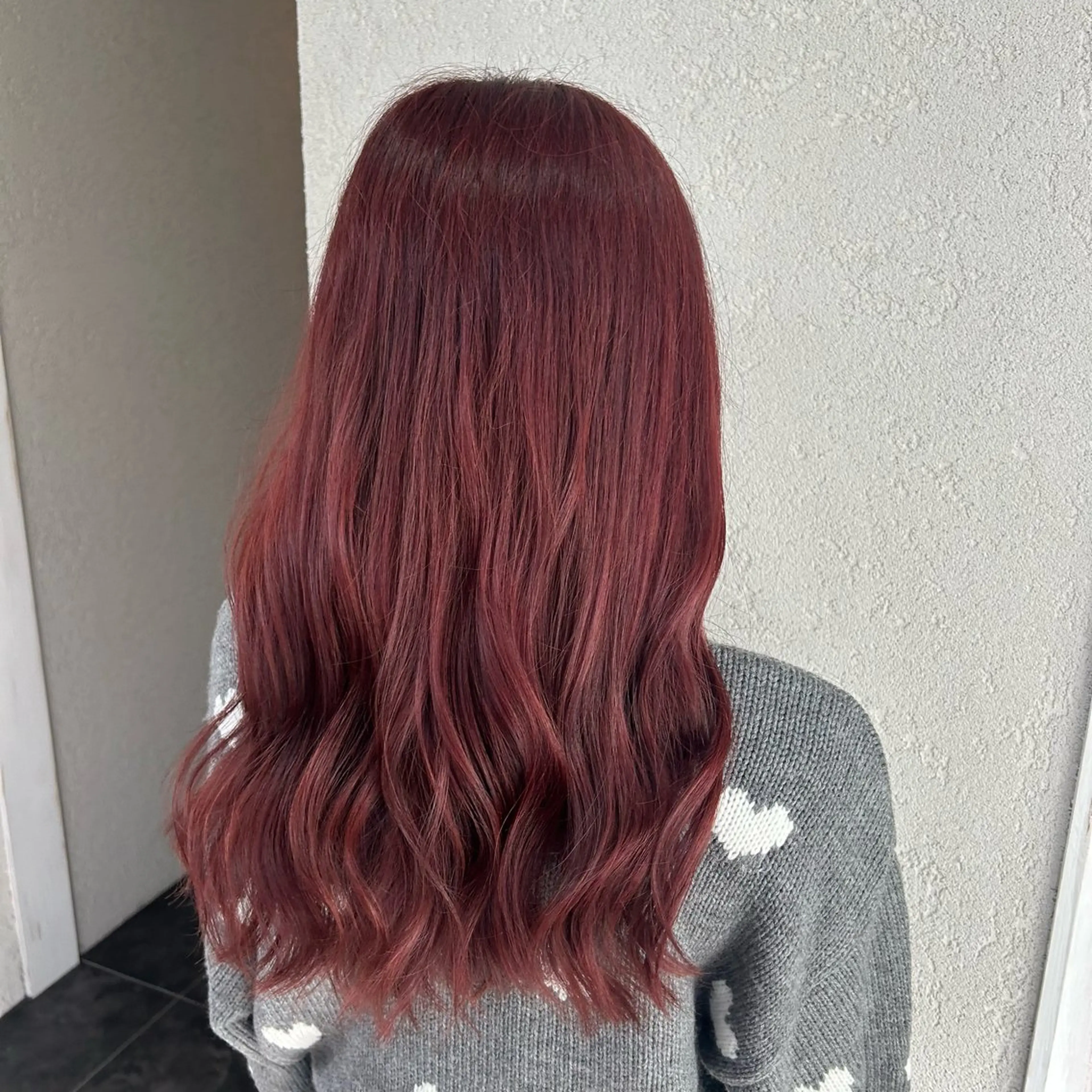 セミロング カラー ヘアカラー トリートメント 💗モテガーリー💗 rumi♡のヘアスタイル