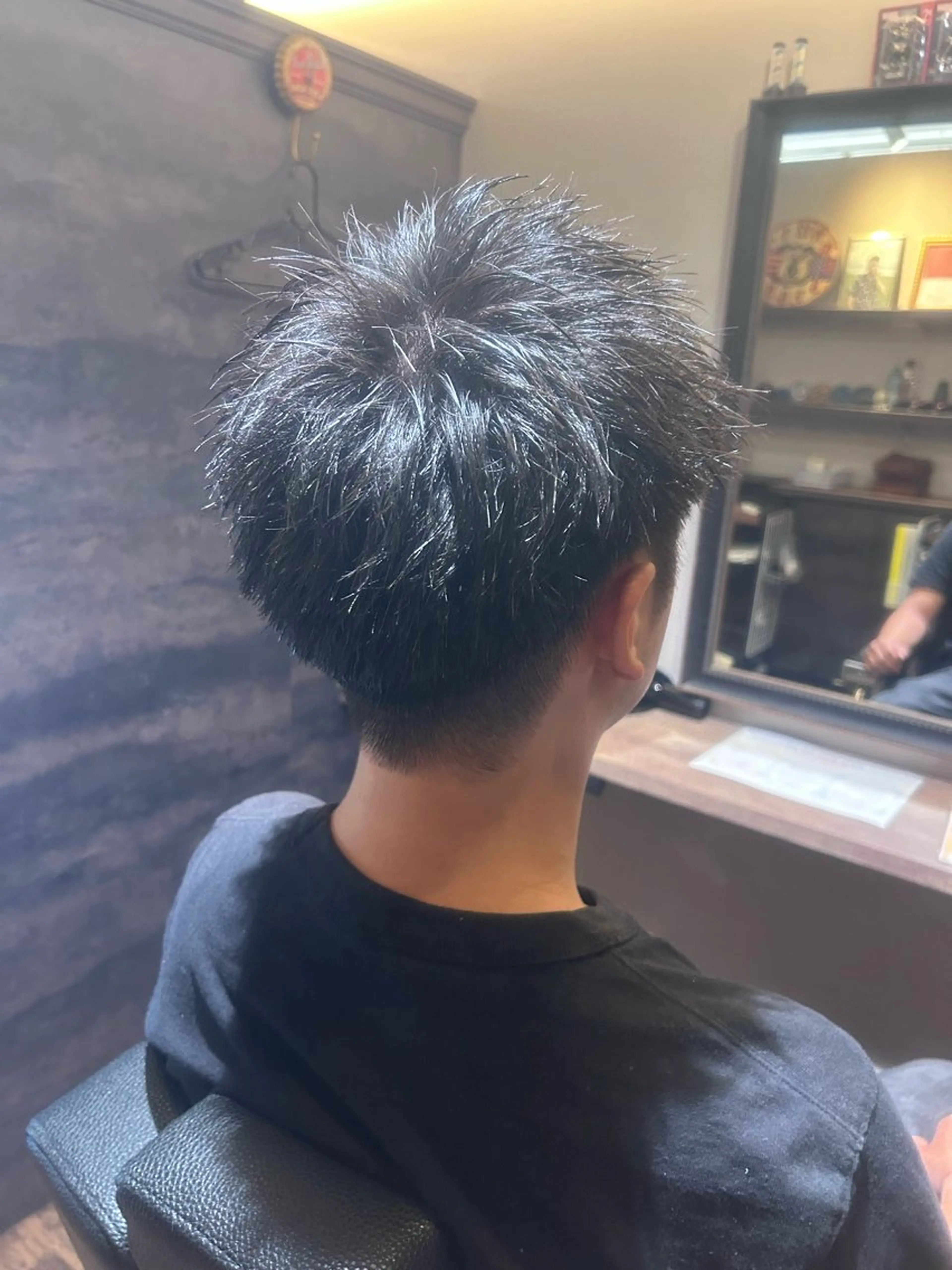 ショート カット ex-fa for men 早藤朋哉のヘアスタイル