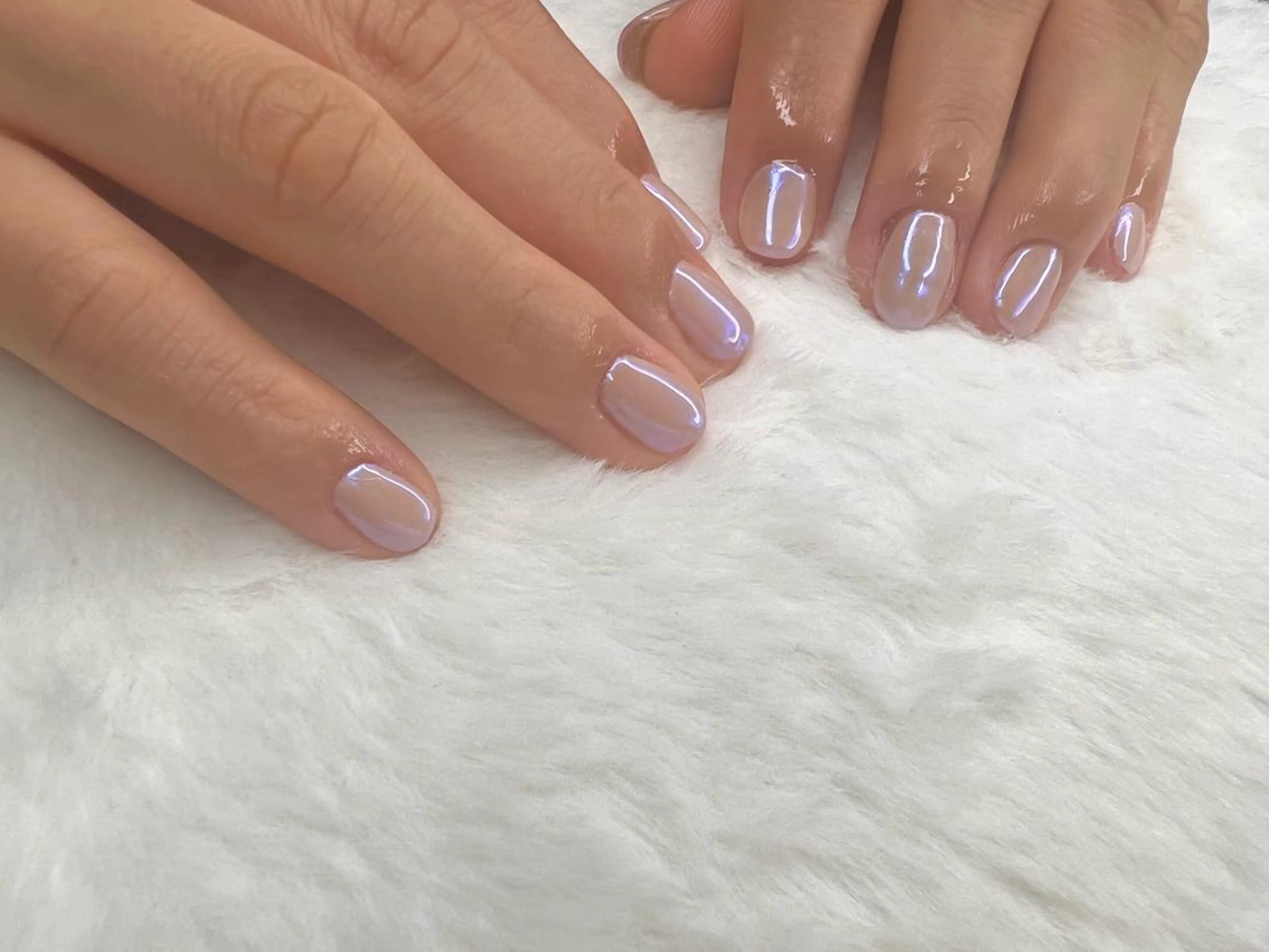 ネイル オーロラネイル ハンドネイル フットネイル ハンドケア Ri-e's nailのネイルデザイン