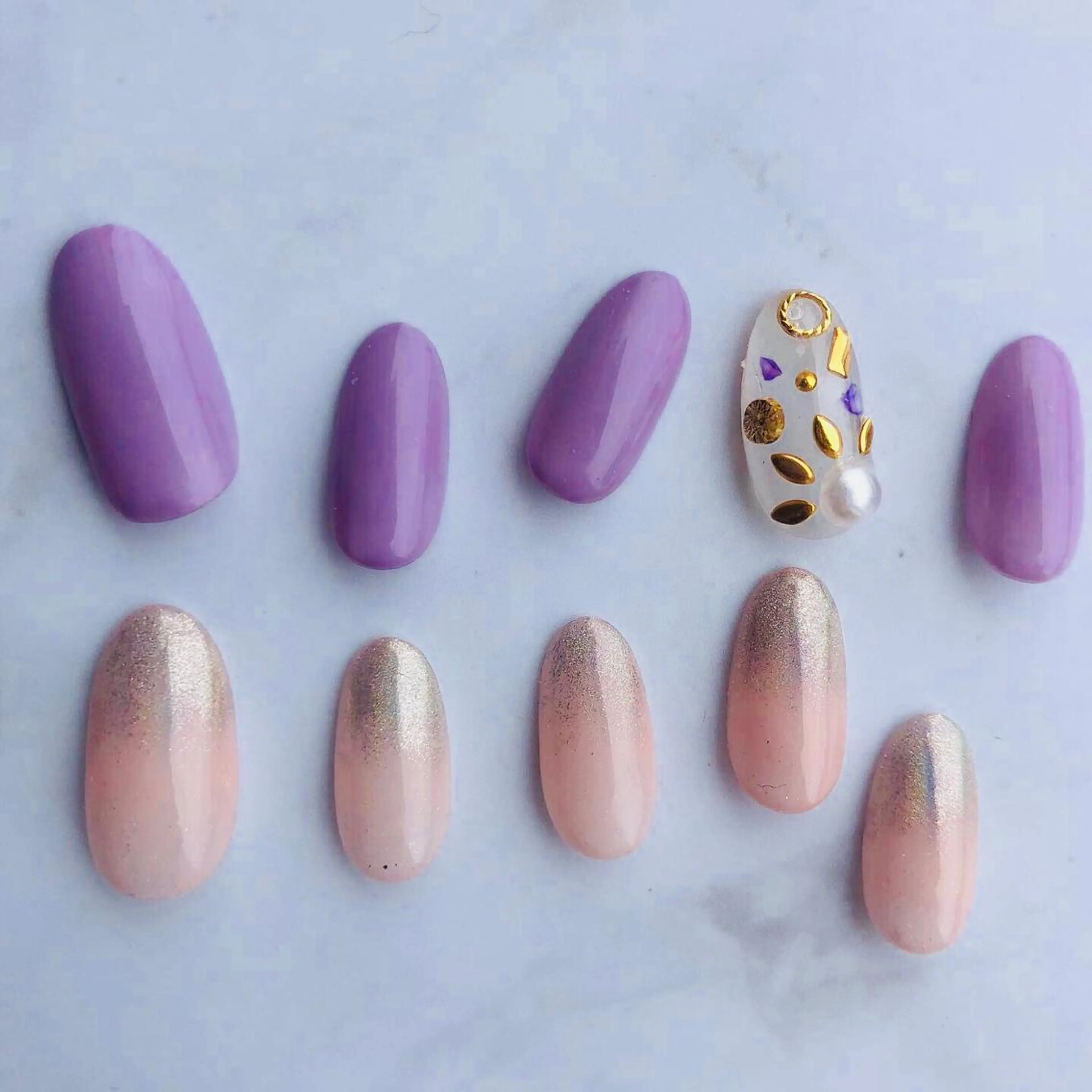 ネイル nail salon ラピスラズリのネイルデザイン