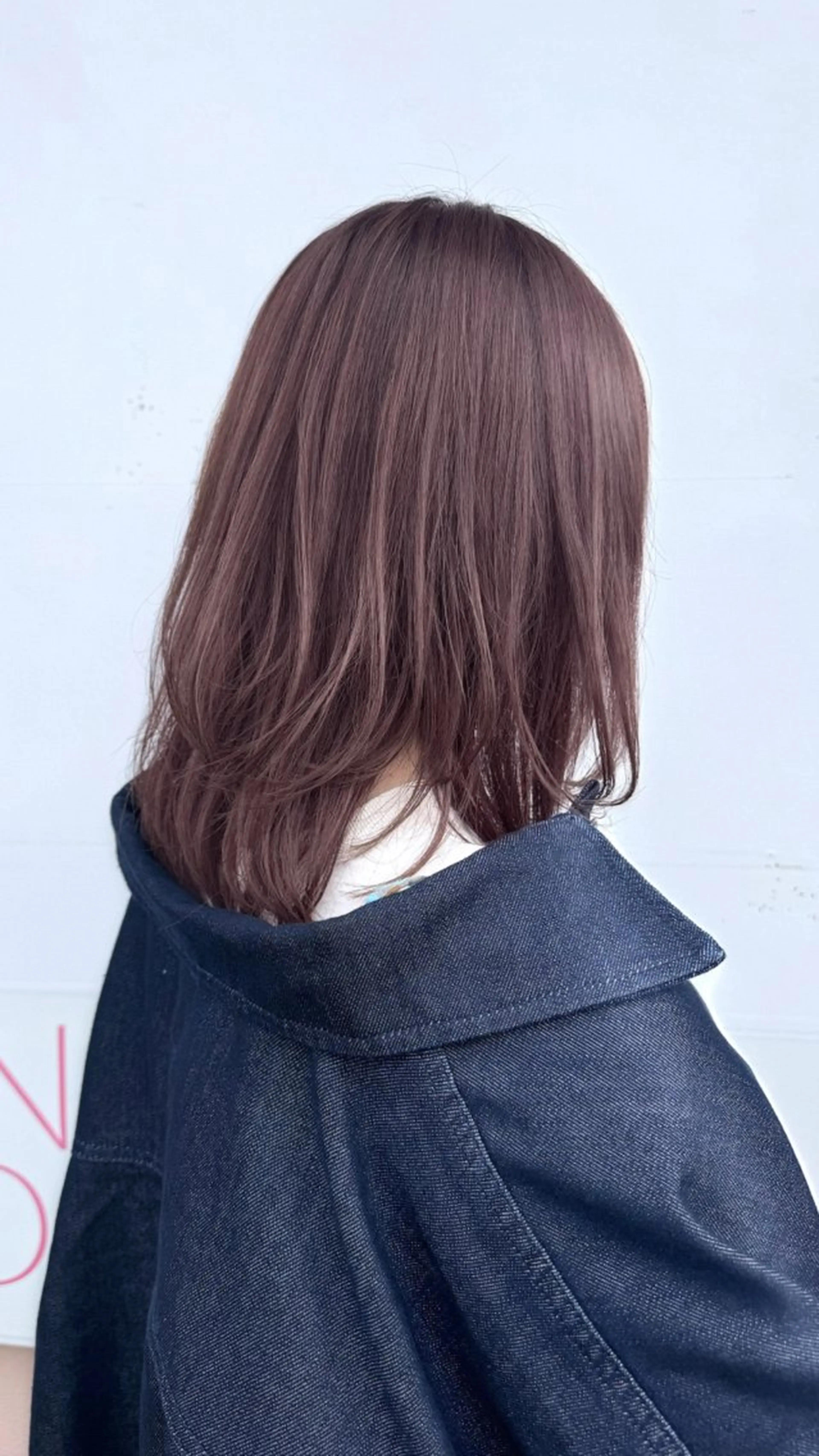 カットカラー（ブリーチなし）の写真