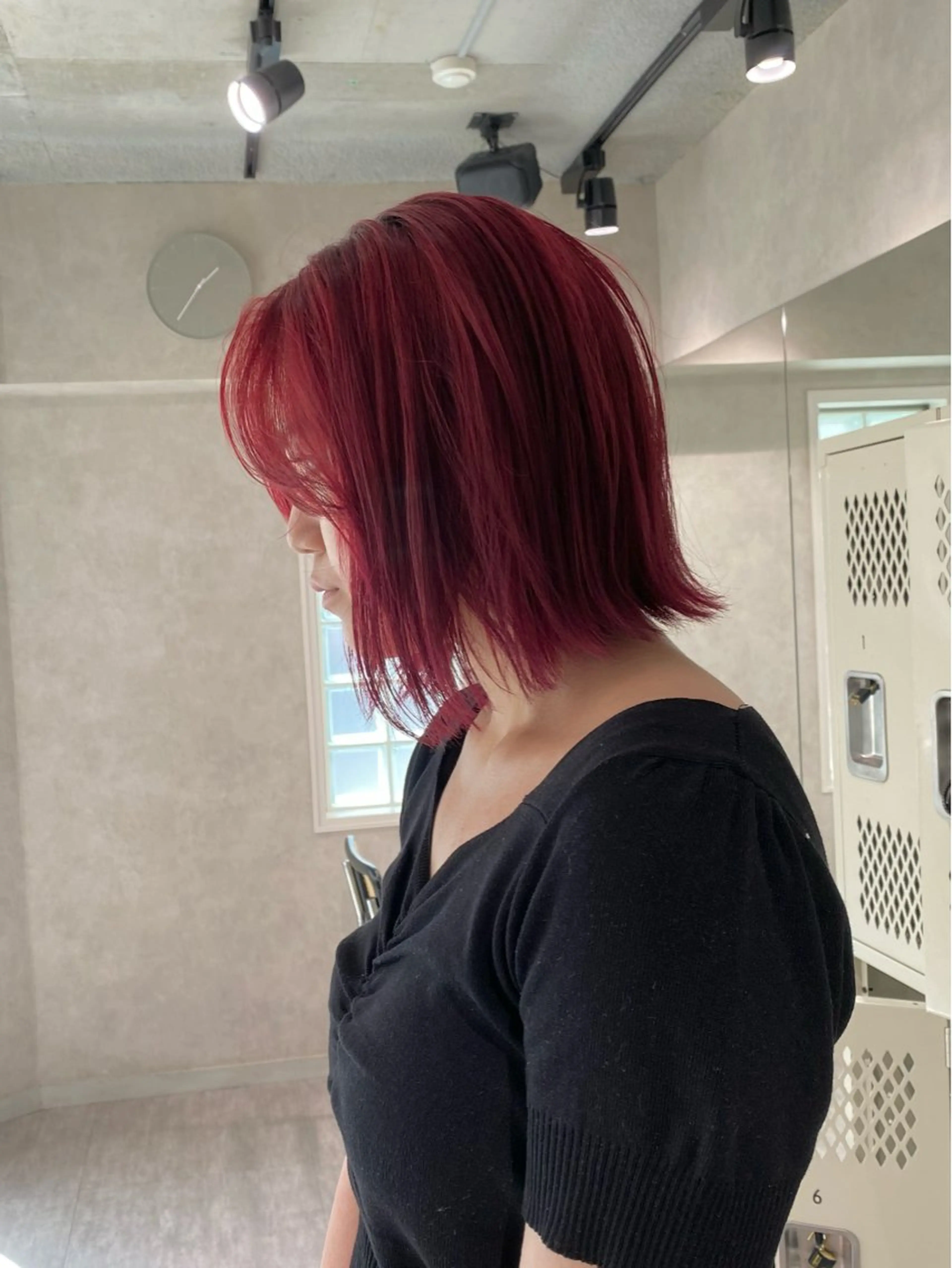 ショート カラー ブロンド ボブ 外ハネヘア カット ヘアカラー トリートメント ダブルカラー ブリーチ/kaitoのヘアスタイル