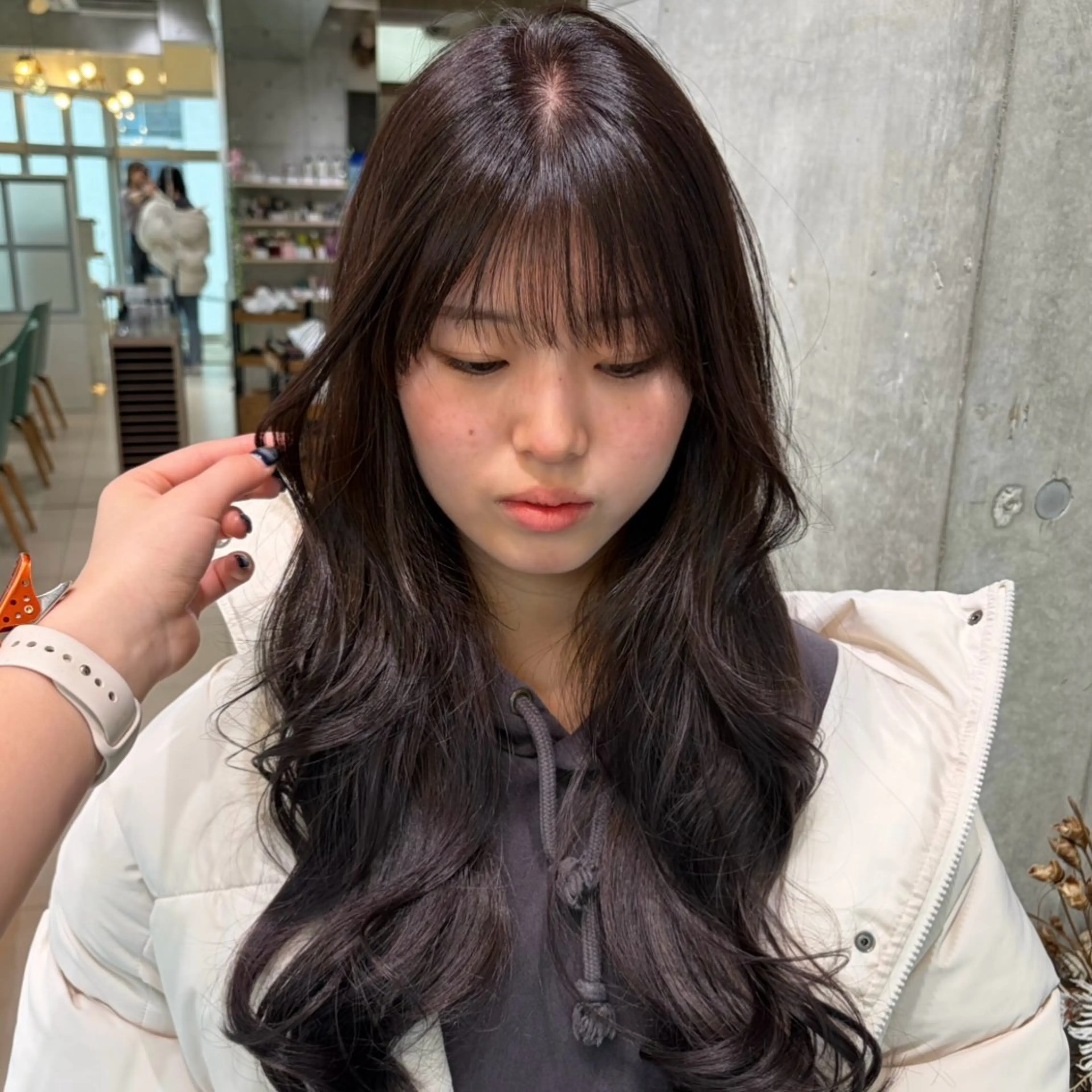 ロング ヘアカラー 愛されcolor💘 Aina/ツヤ髪のヘアスタイル