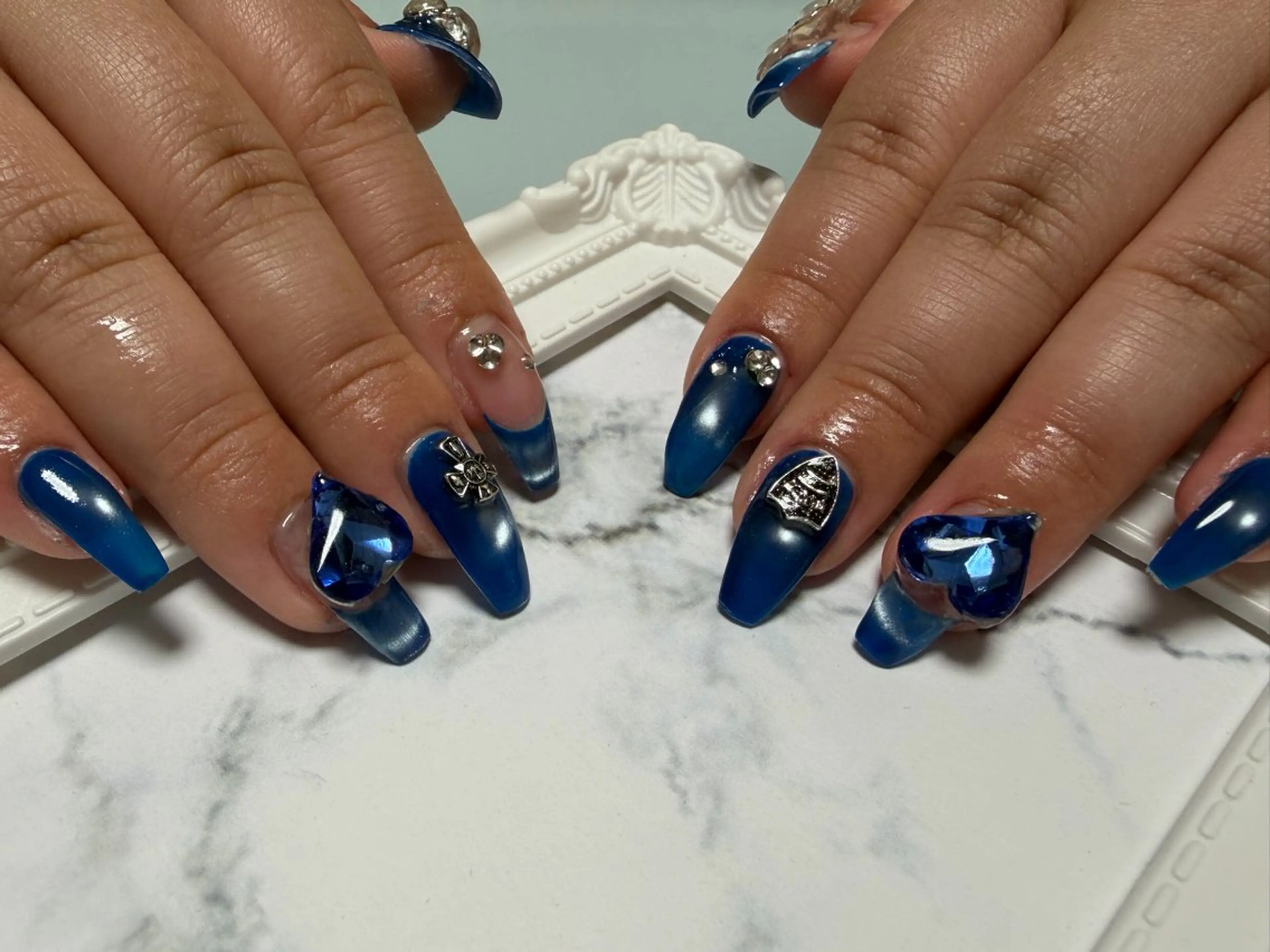 ネイル ジェルネイル Nani❤️‍🔥 ❤️‍🔥のネイルデザイン